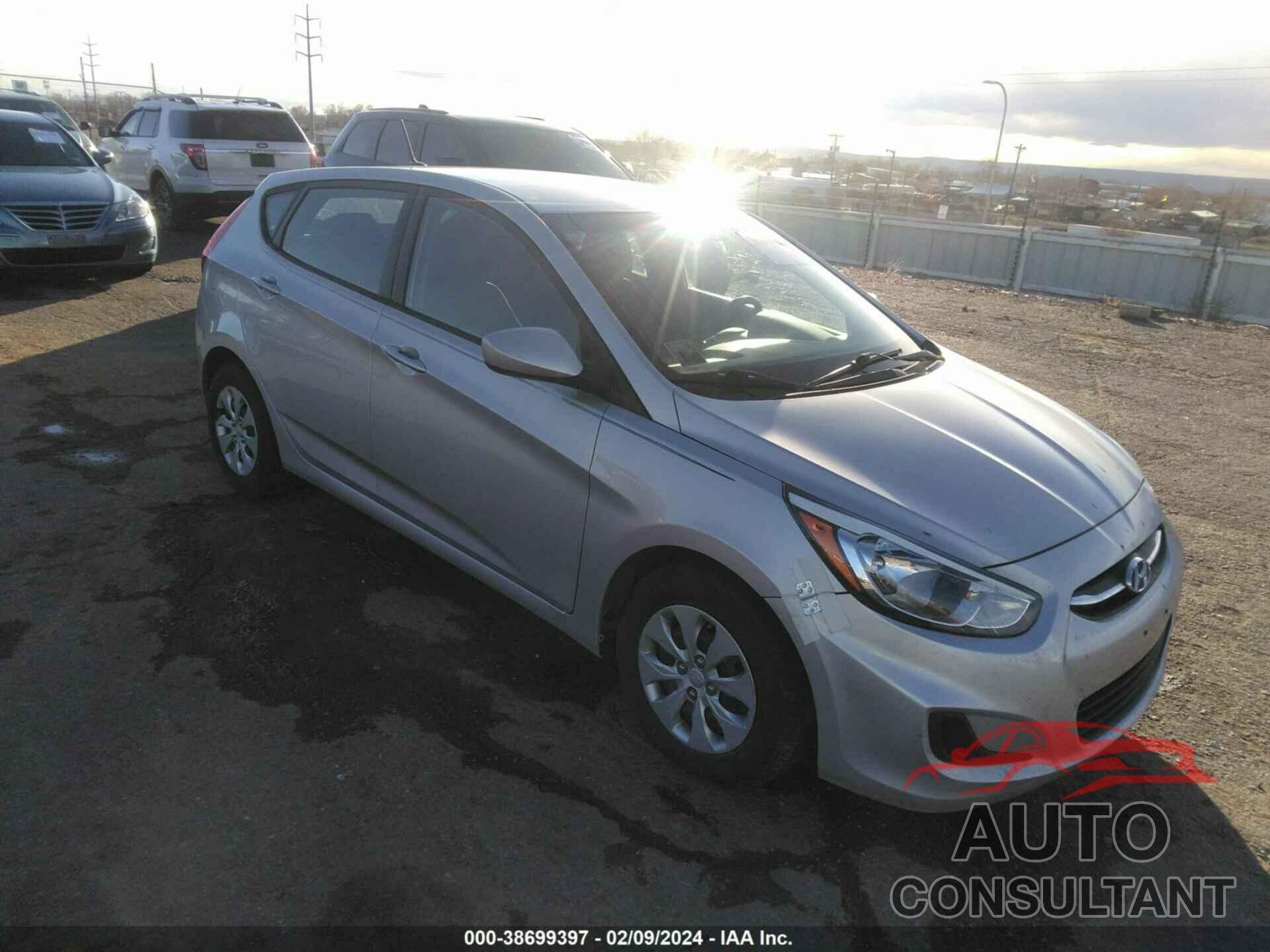 HYUNDAI ACCENT 2016 - KMHCT5AE8GU251391