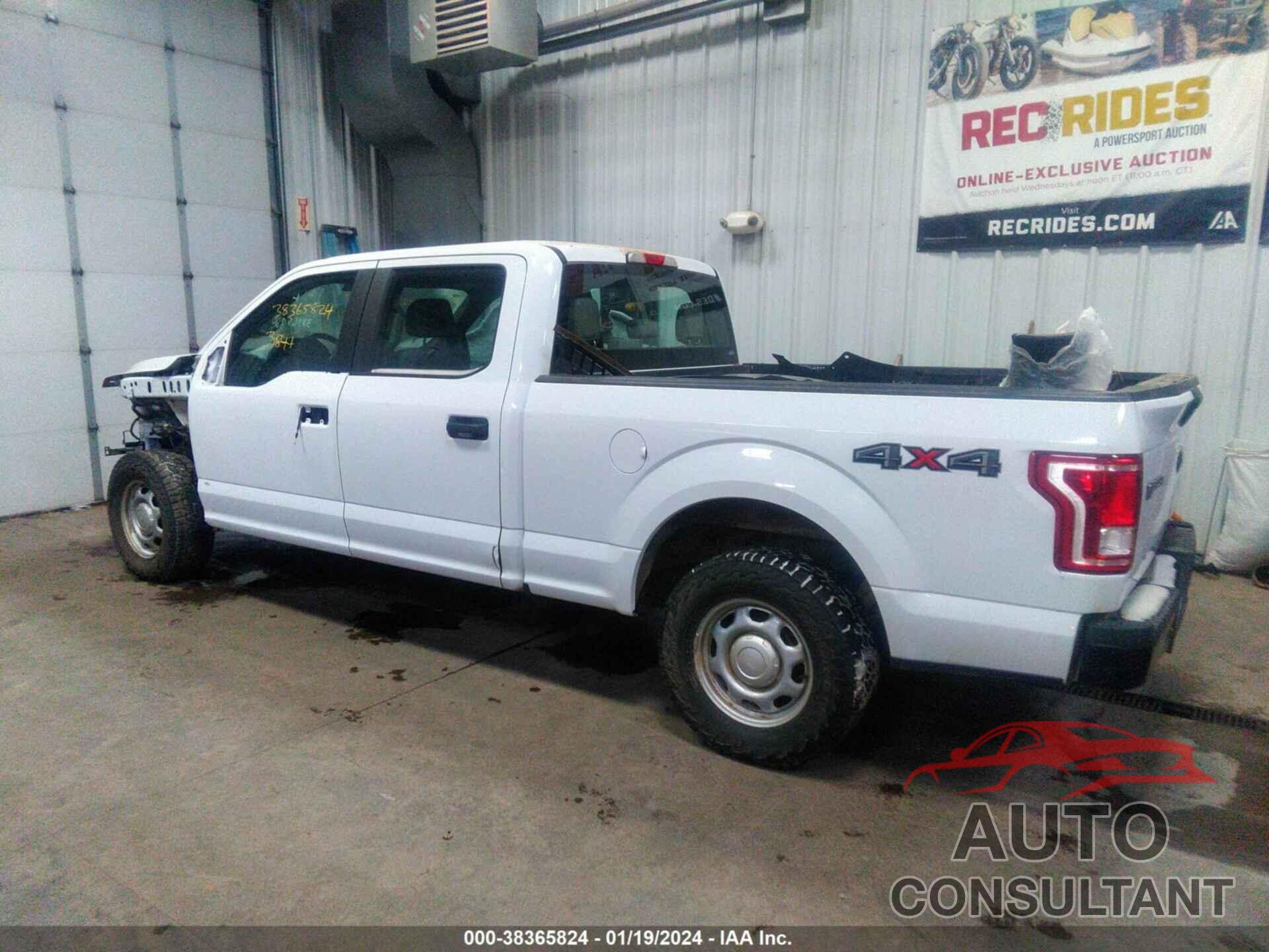 FORD F-150 2016 - 1FTFW1EG2GKD60163