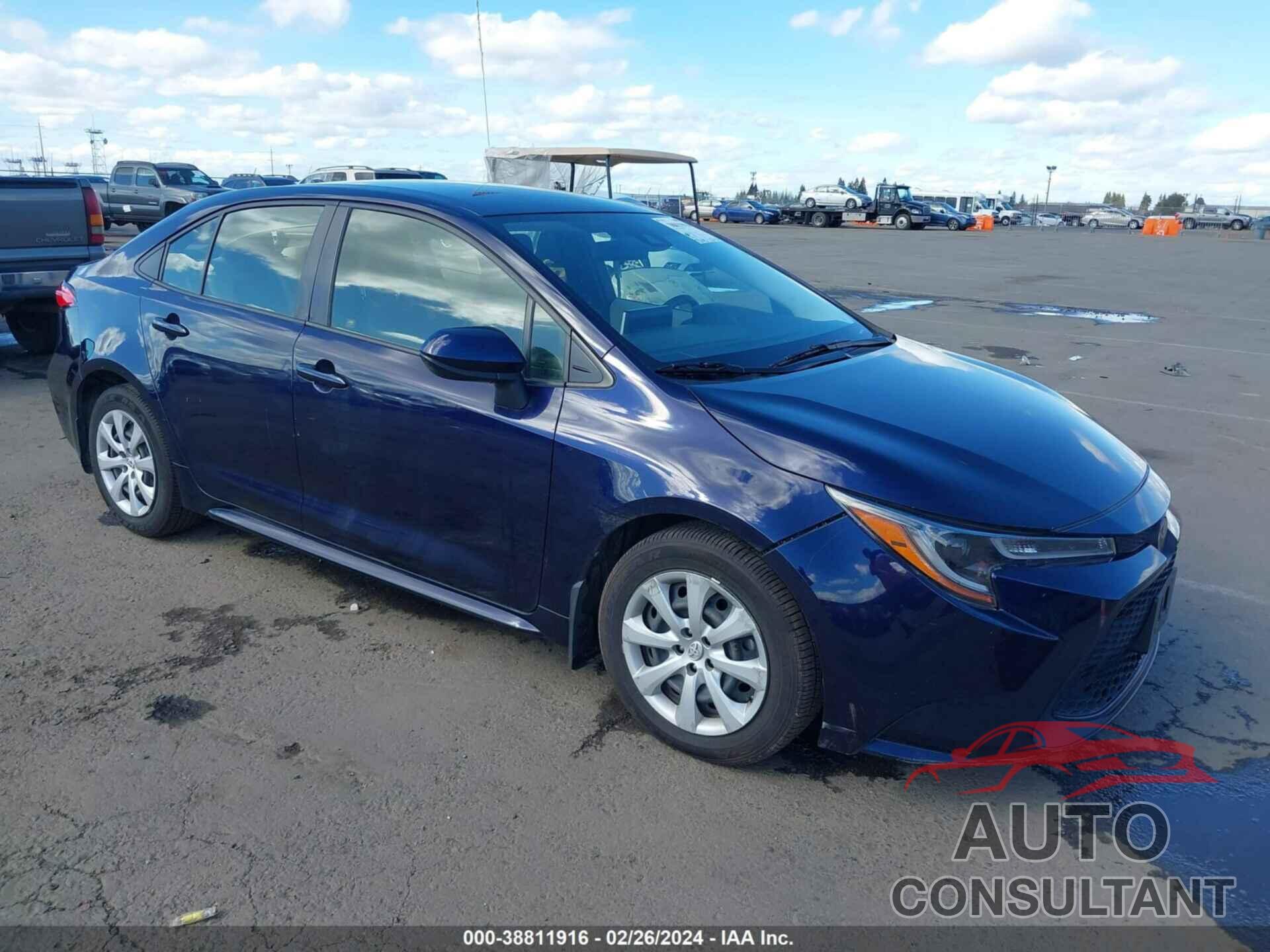TOYOTA COROLLA 2020 - JTDEPRAE1LJ020580
