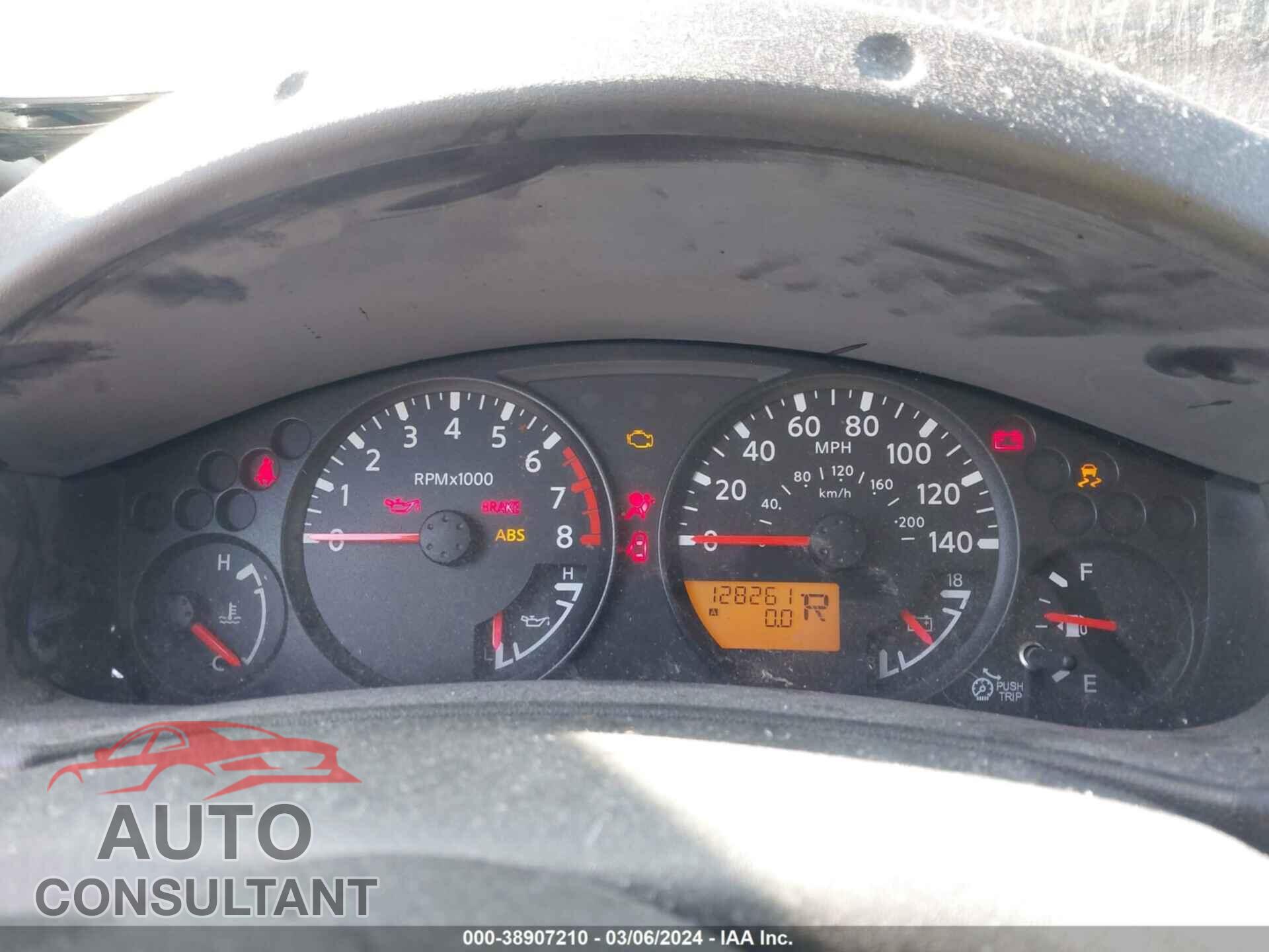 NISSAN FRONTIER 2013 - 1N6BD0CT3DN763767