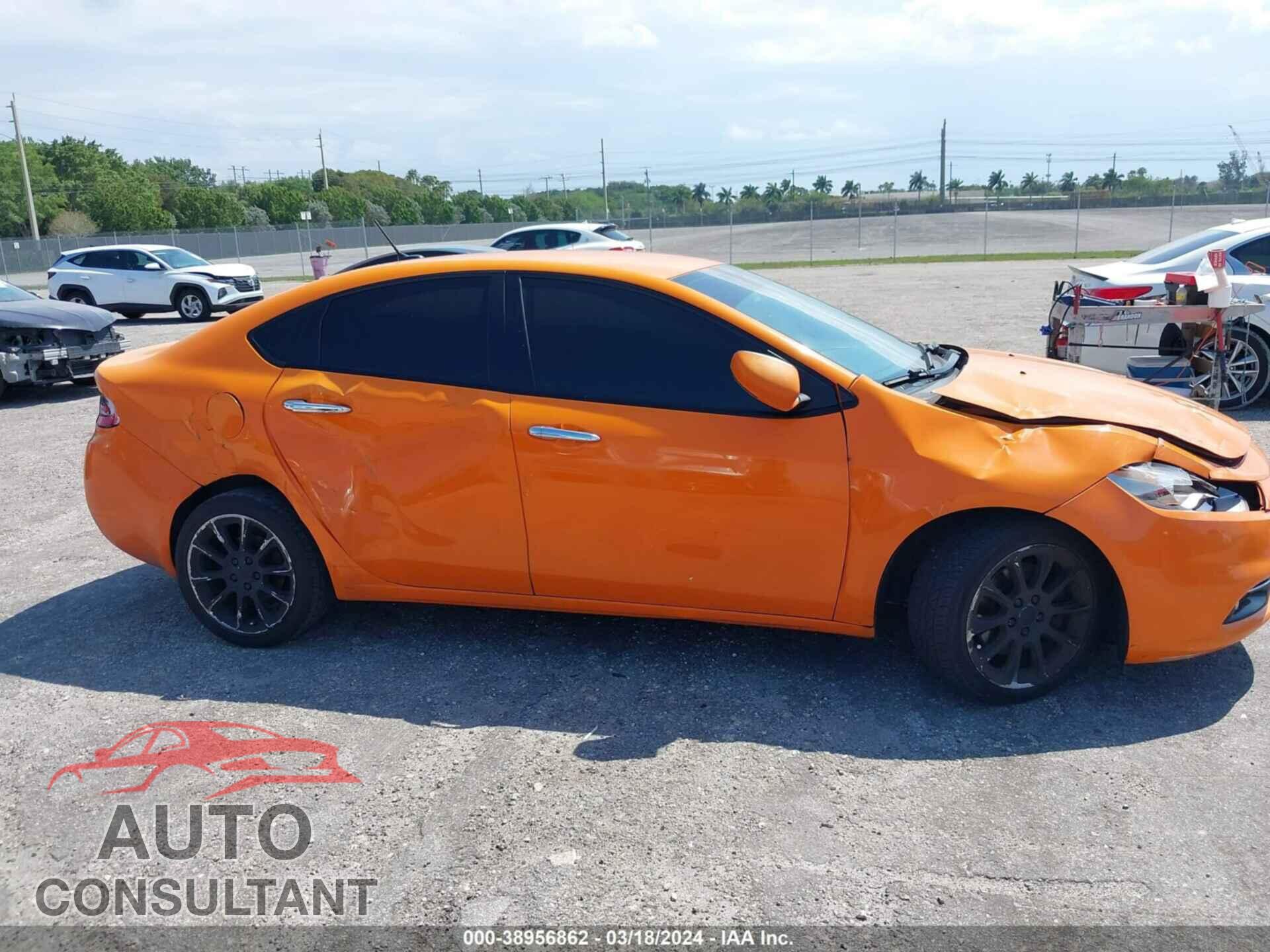 DODGE DART 2013 - 1C3CDFCH7DD327746