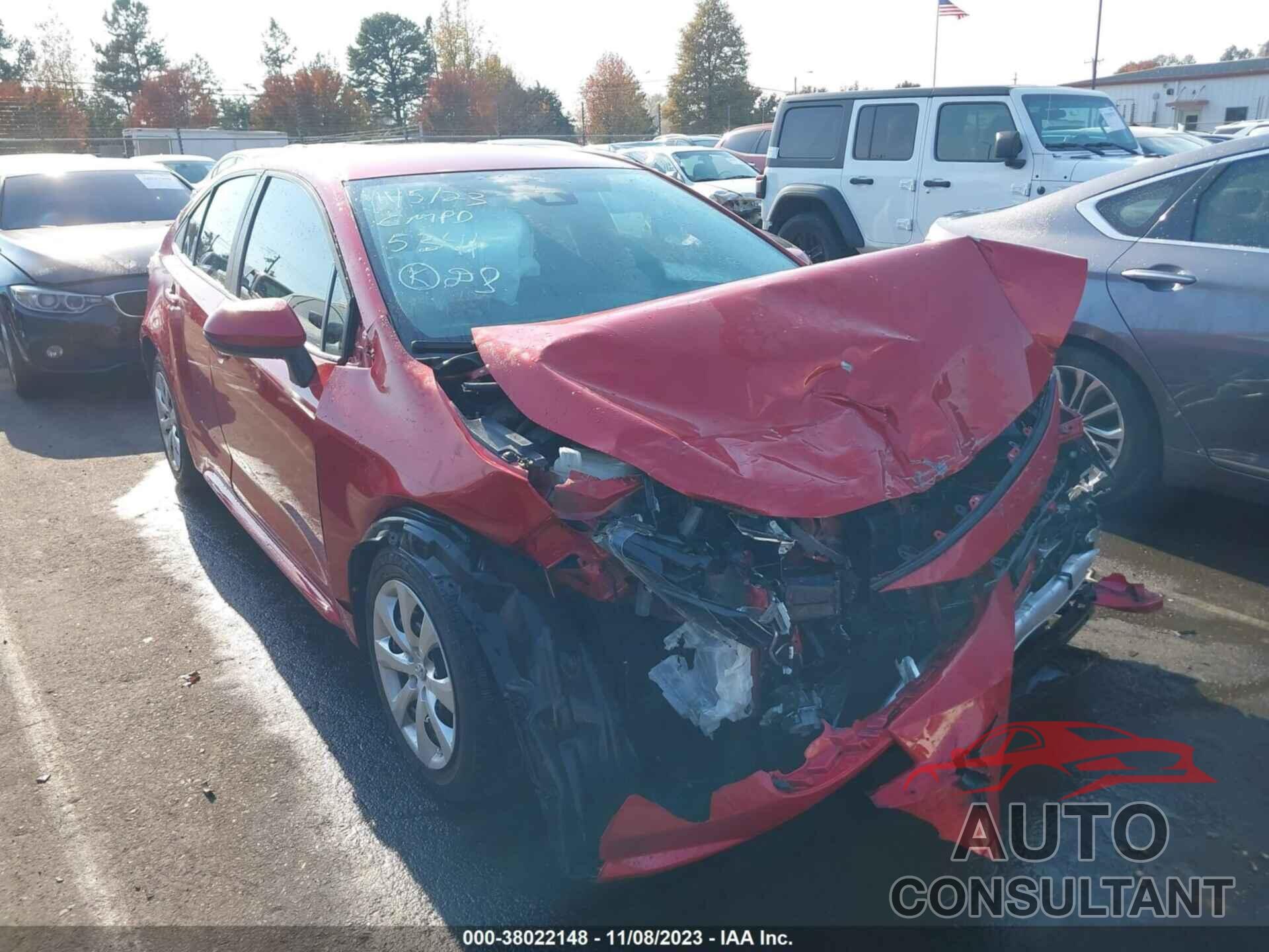 TOYOTA COROLLA 2020 - 5YFEPRAE9LP035341