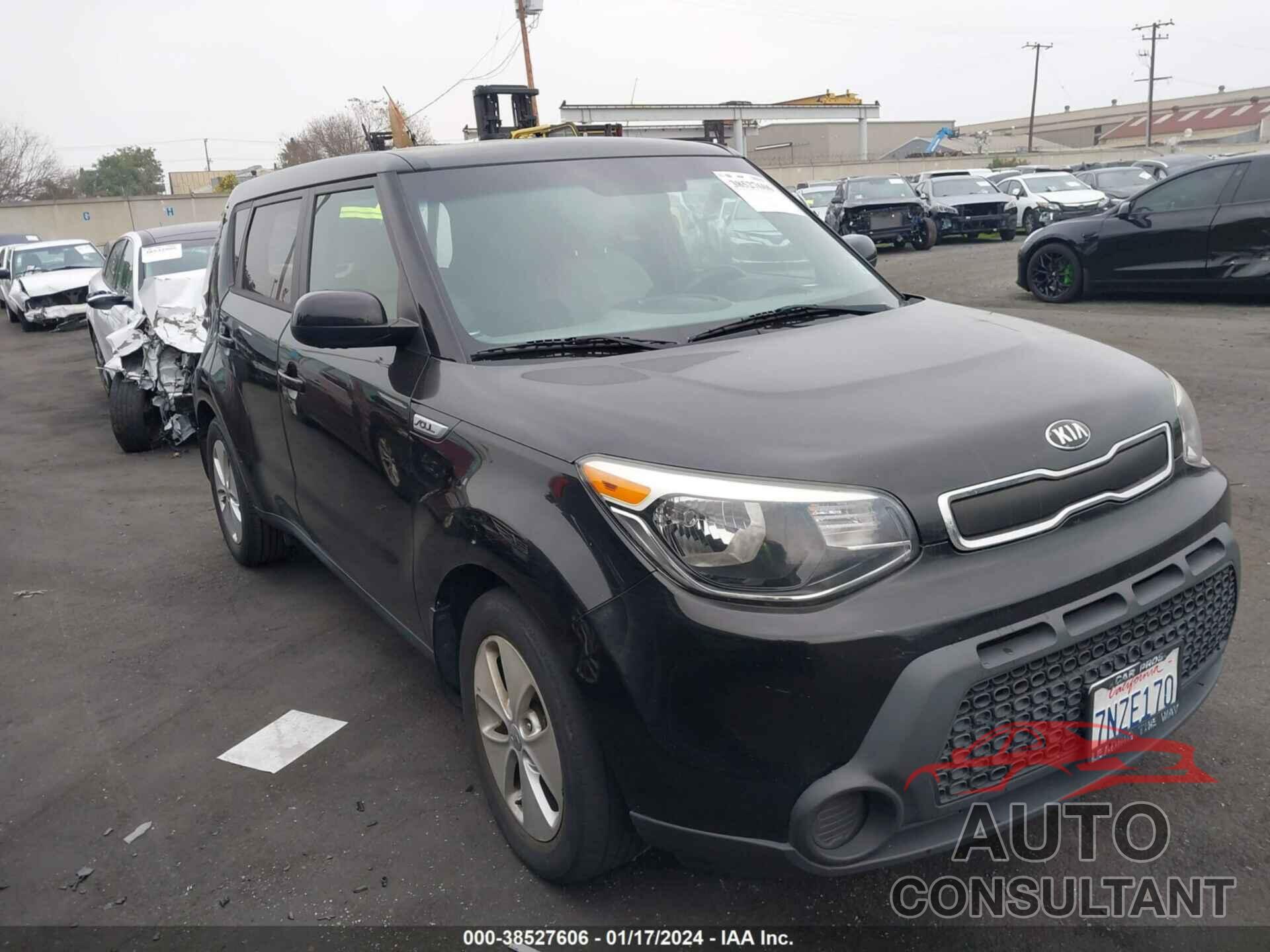 KIA SOUL 2015 - KNDJN2A24F7807252