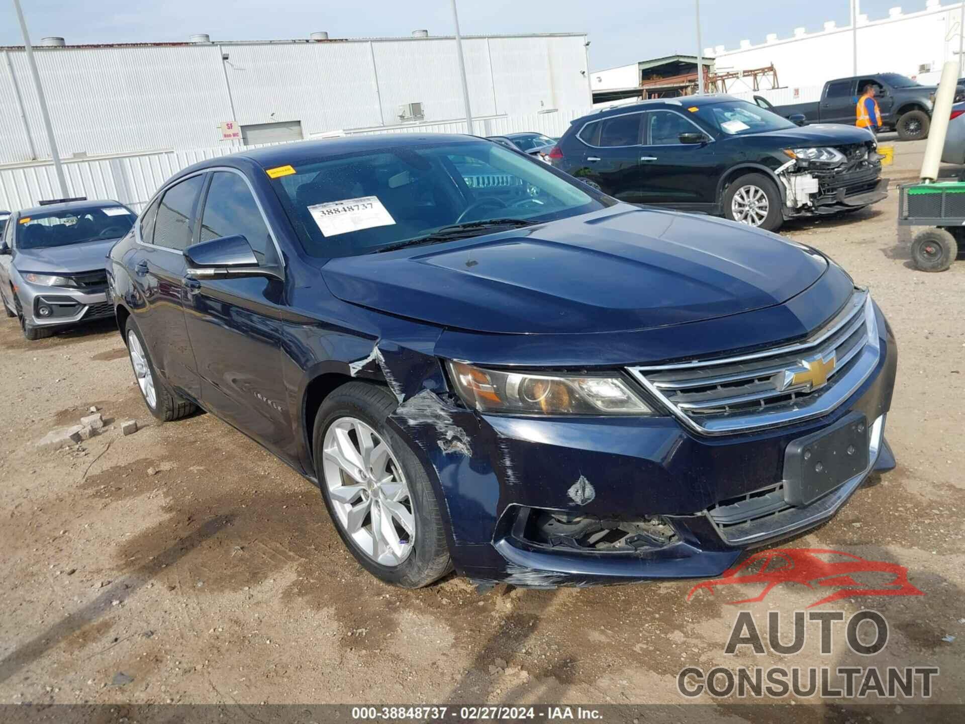 CHEVROLET IMPALA 2017 - 2G1105S39H9108670