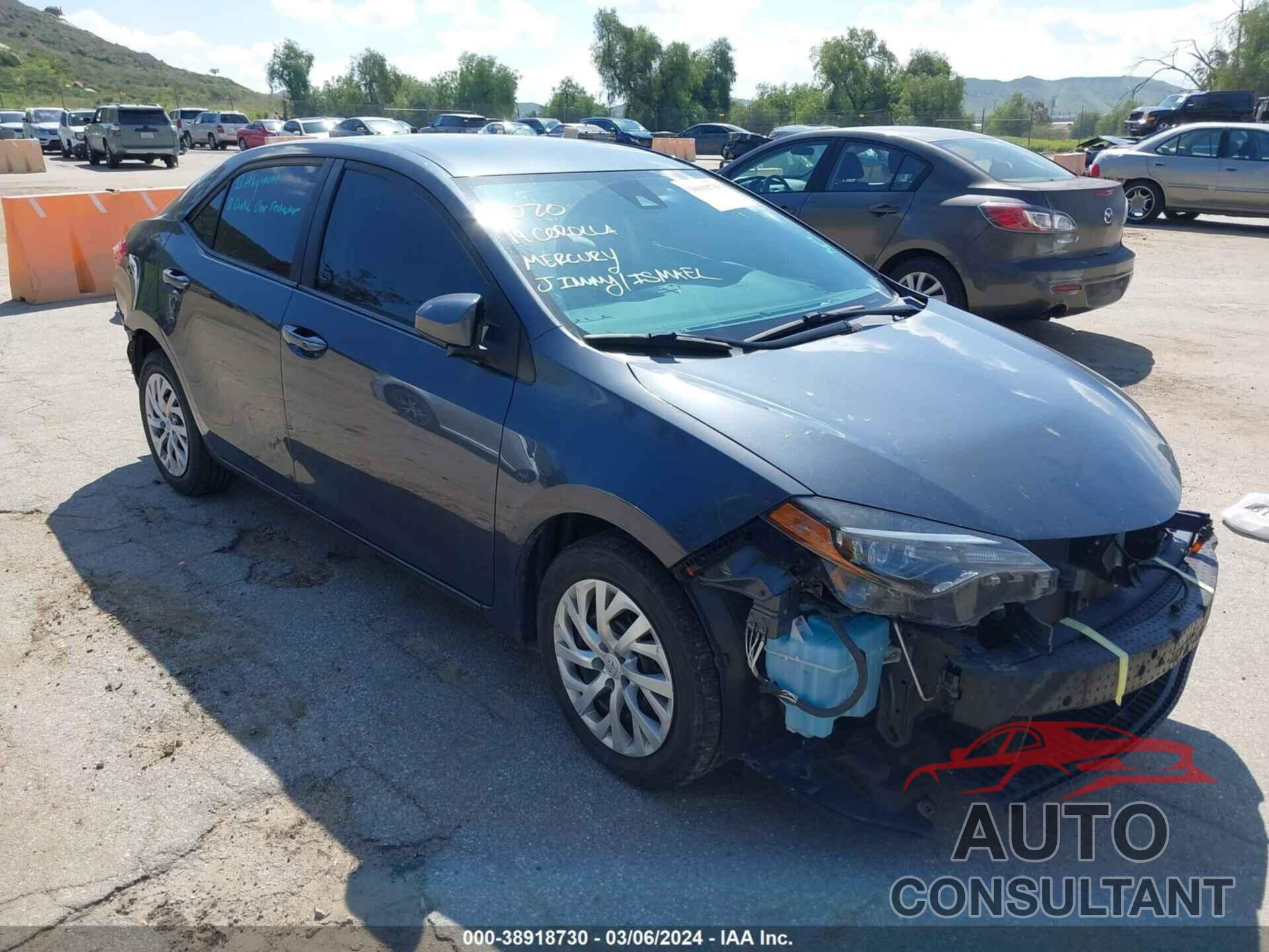 TOYOTA COROLLA 2019 - 5YFBURHE4KP906419
