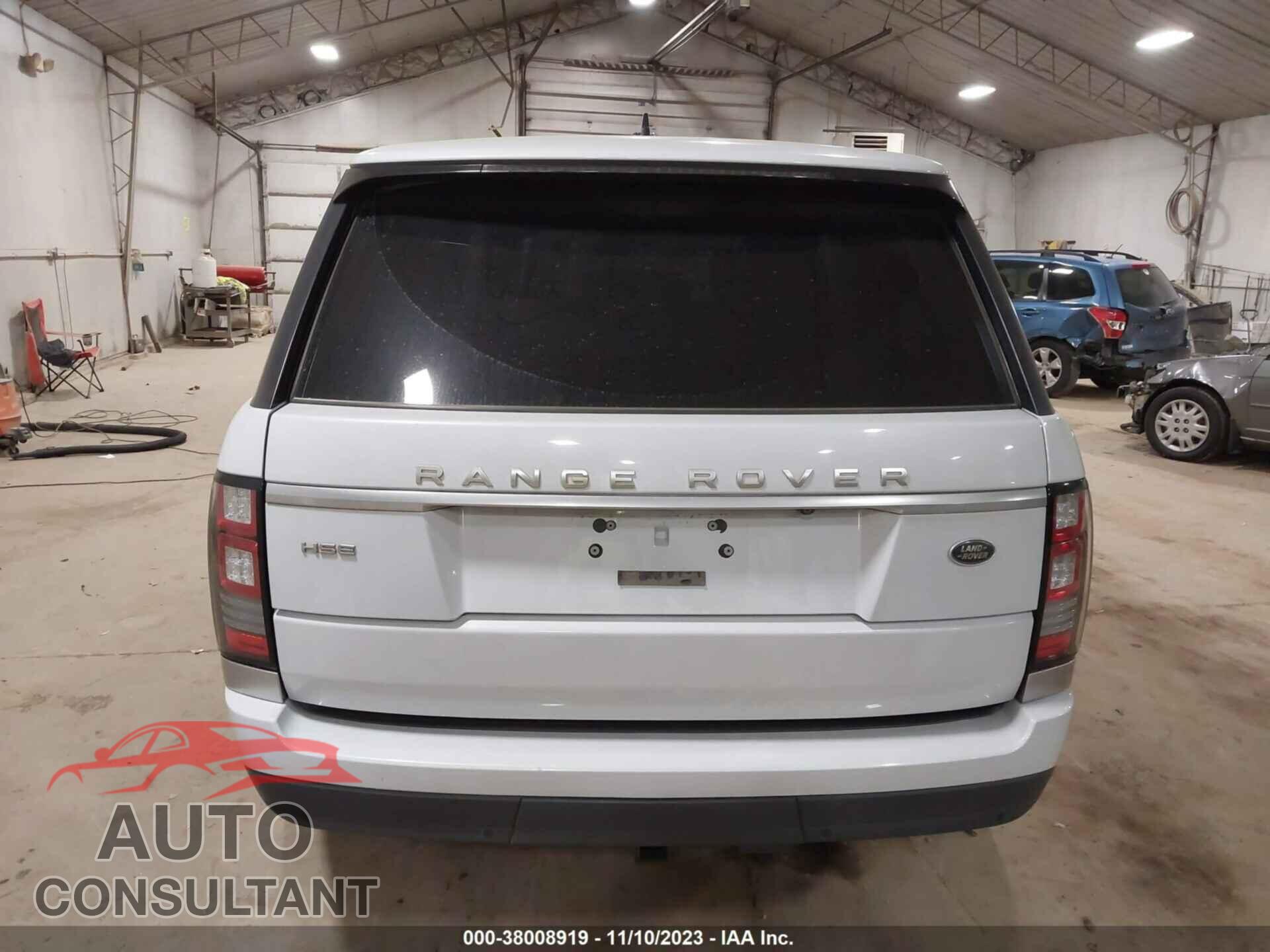 LAND ROVER RANGE ROVER 2015 - SALGS2VF8FA224212