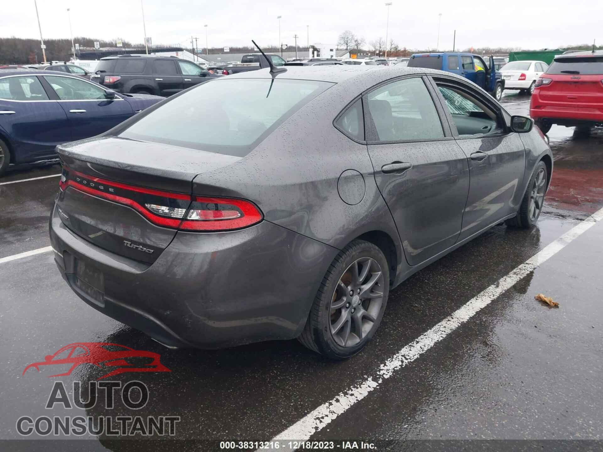 DODGE DART 2016 - 1C3CDFFH2GD796727