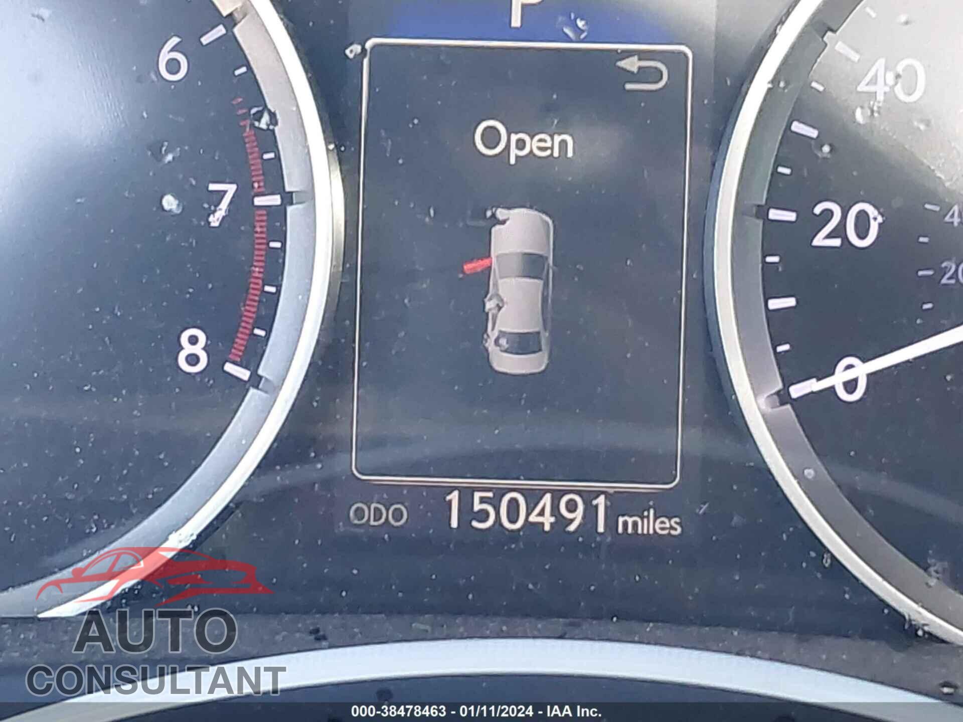 LEXUS IS 2014 - JTHBF1D25E5028765