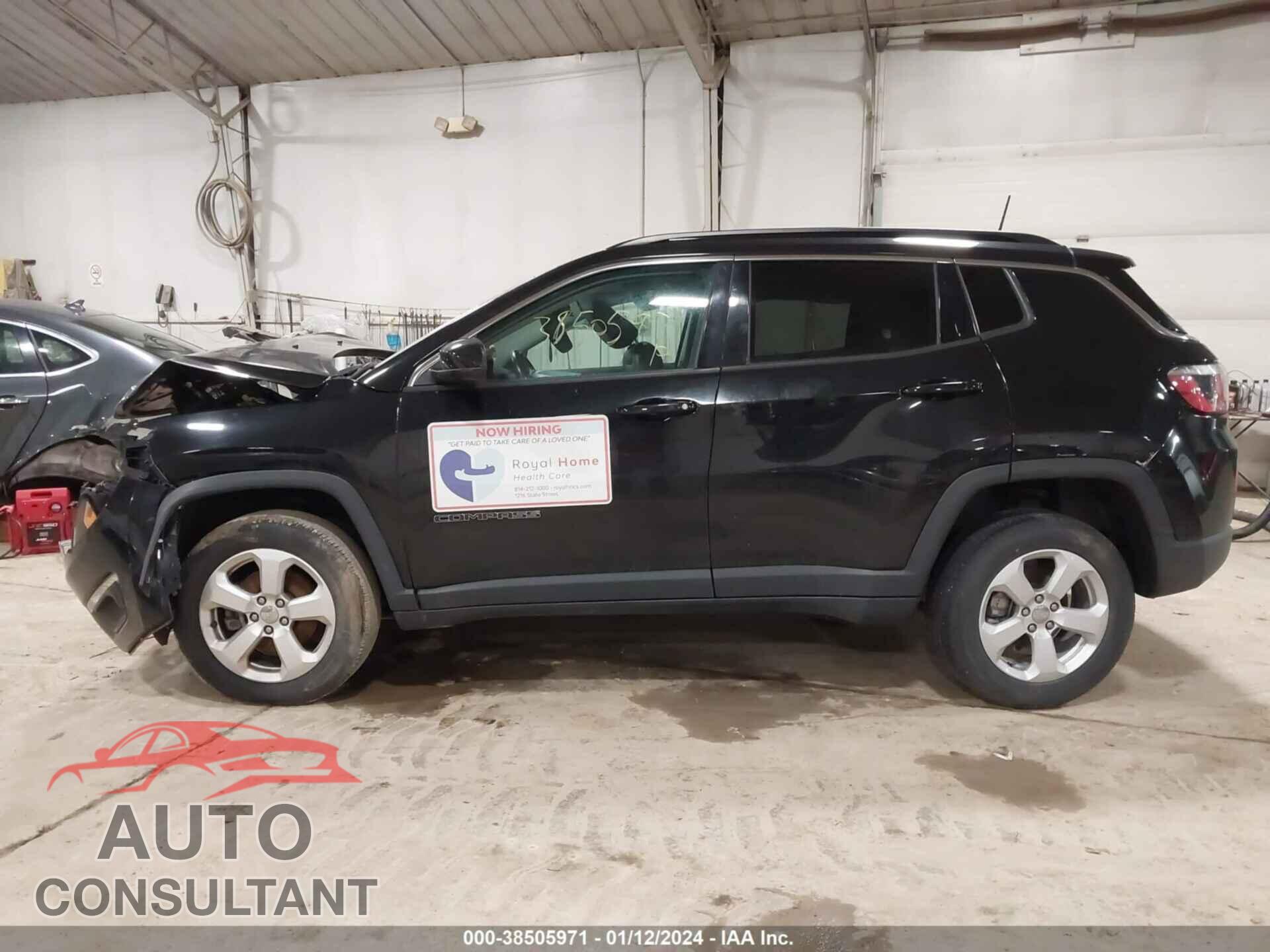 JEEP COMPASS 2019 - 3C4NJDBB9KT767800