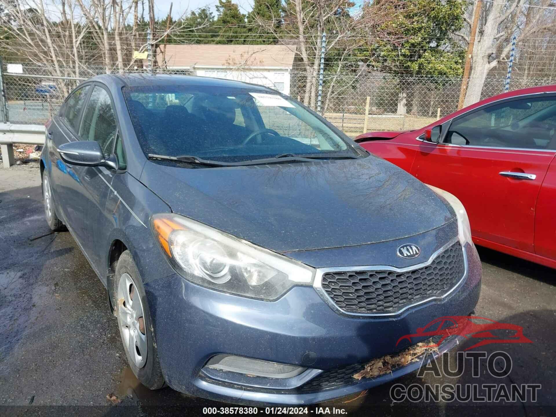 KIA FORTE 2016 - KNAFX4A65G5513562