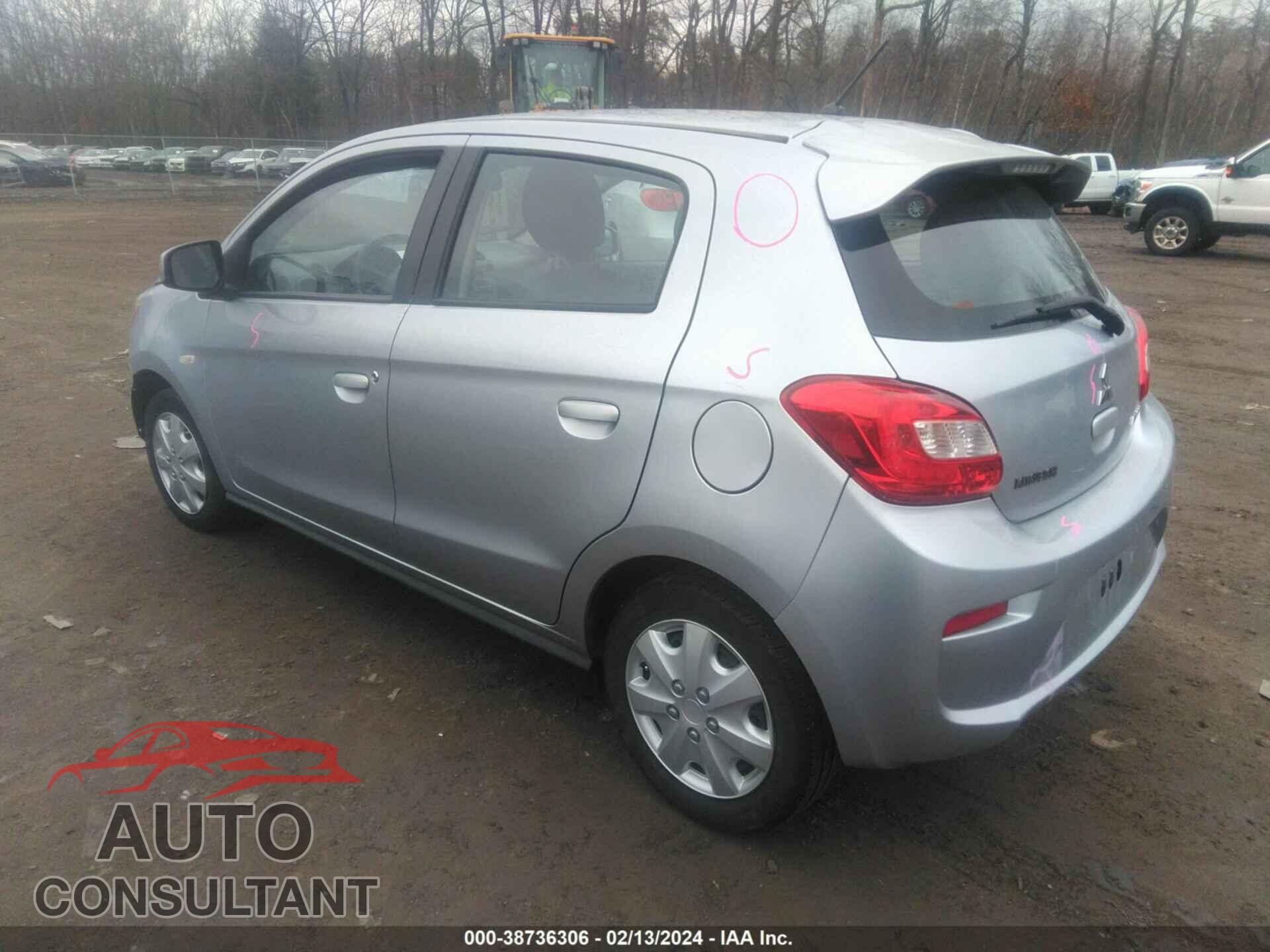 MITSUBISHI MIRAGE 2017 - ML32A3HJ3HH006668