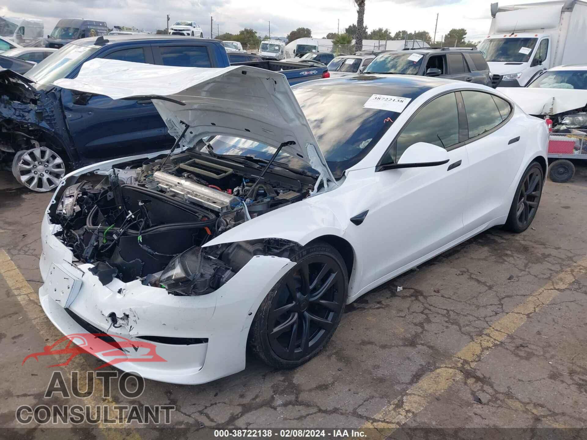 TESLA MODEL S 2022 - 5YJSA1E5XNF491427