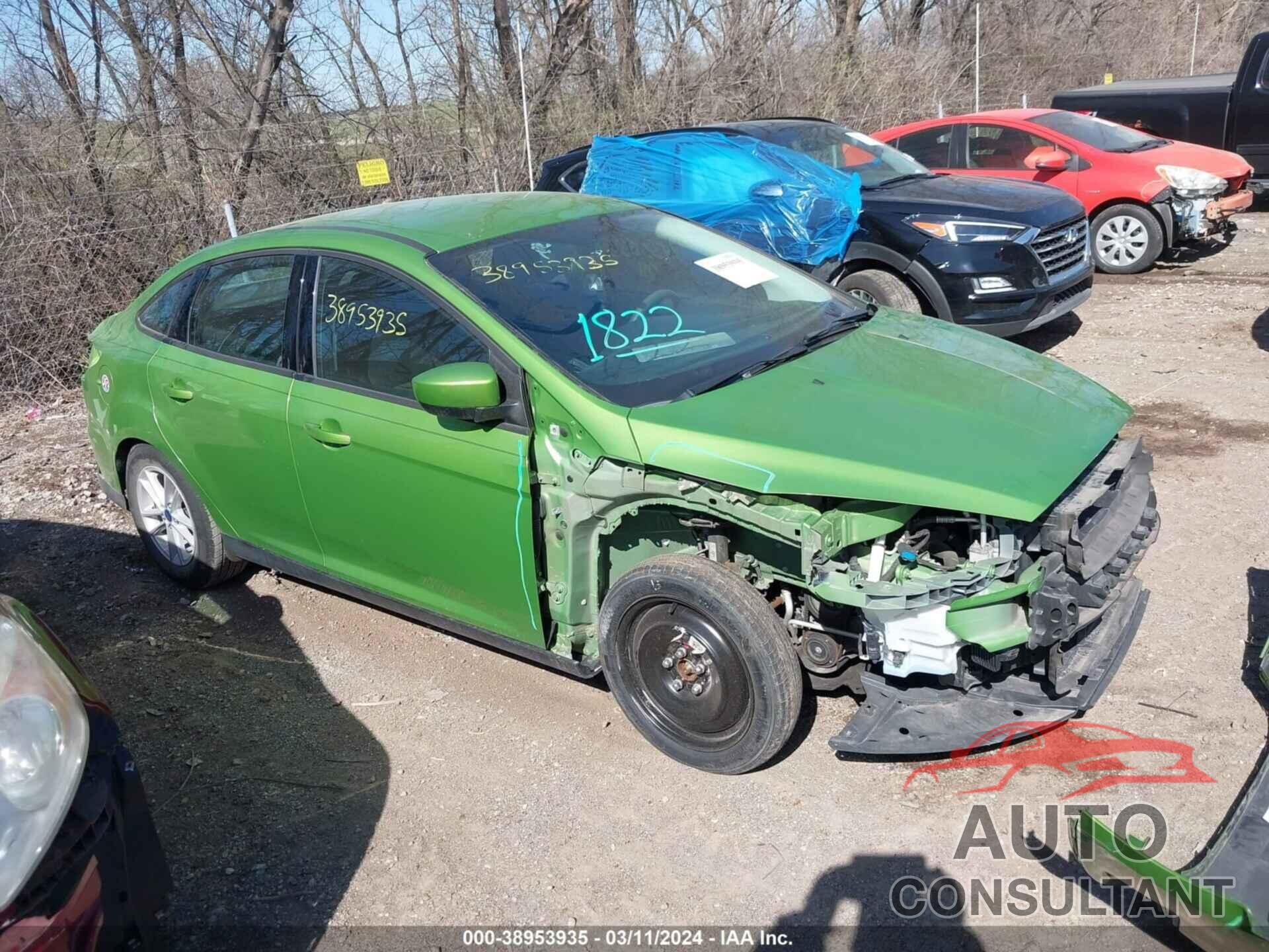 FORD FOCUS 2018 - 1FADP3F24JL246059