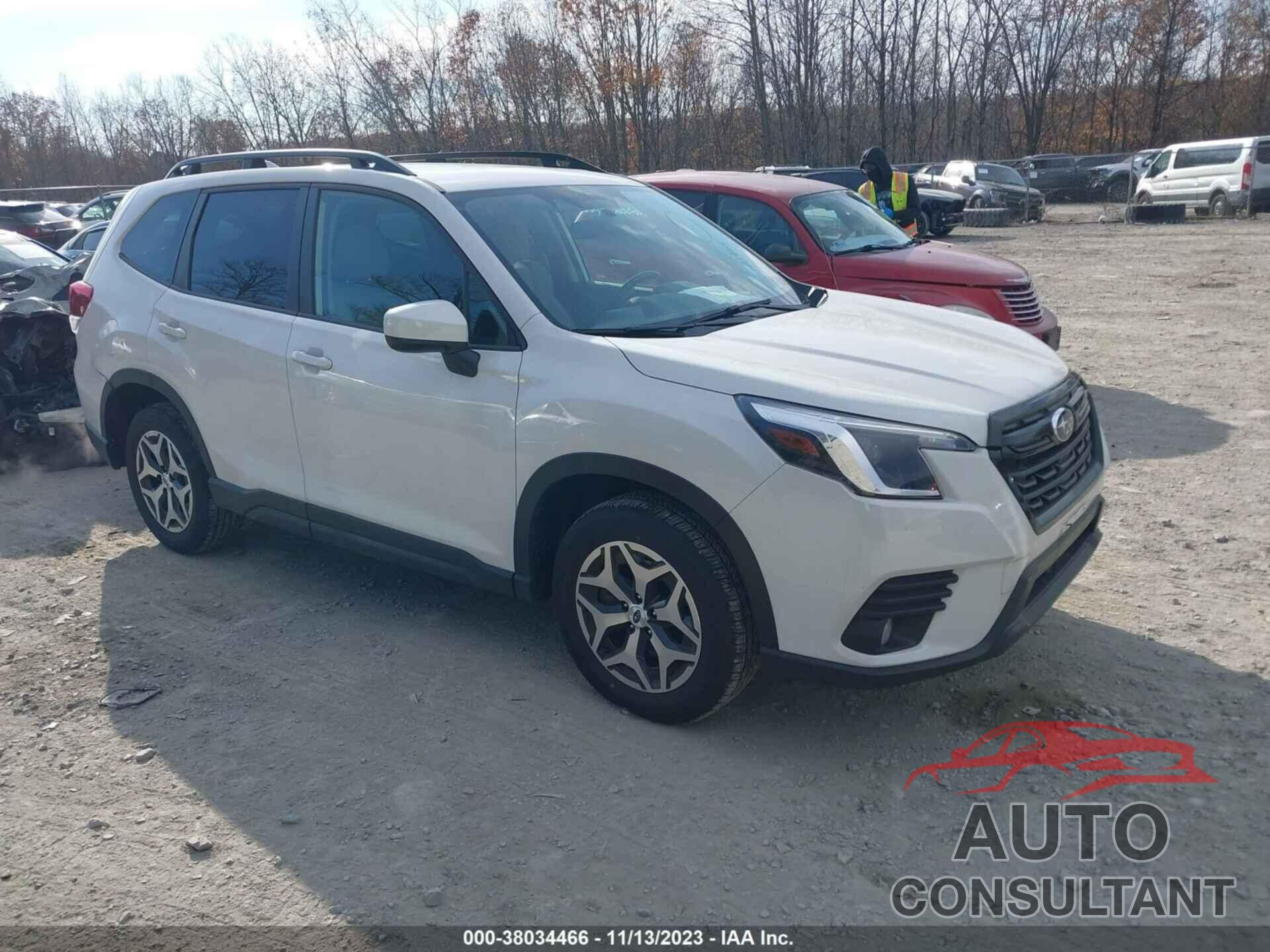 SUBARU FORESTER 2022 - JF2SKAEC4NH436534