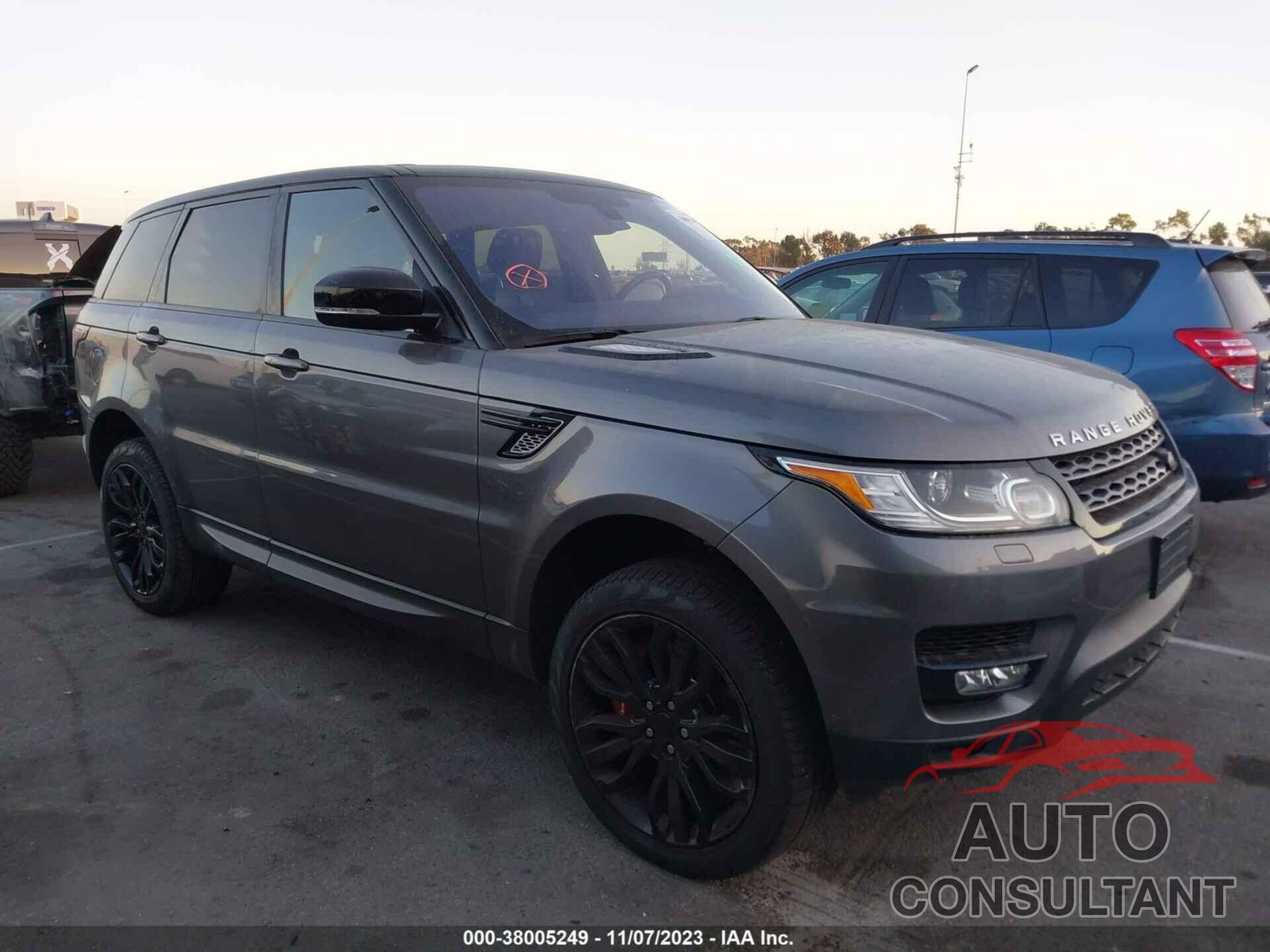 LAND ROVER RANGE ROVER SPORT 2016 - SALWR2EF3GA598221