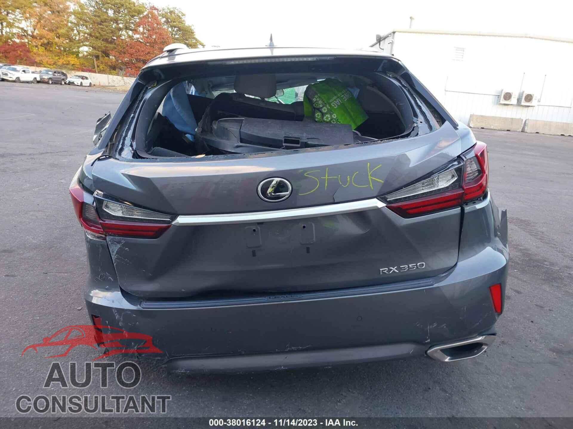 LEXUS RX 350 2017 - 2T2BZMCA4HC104224