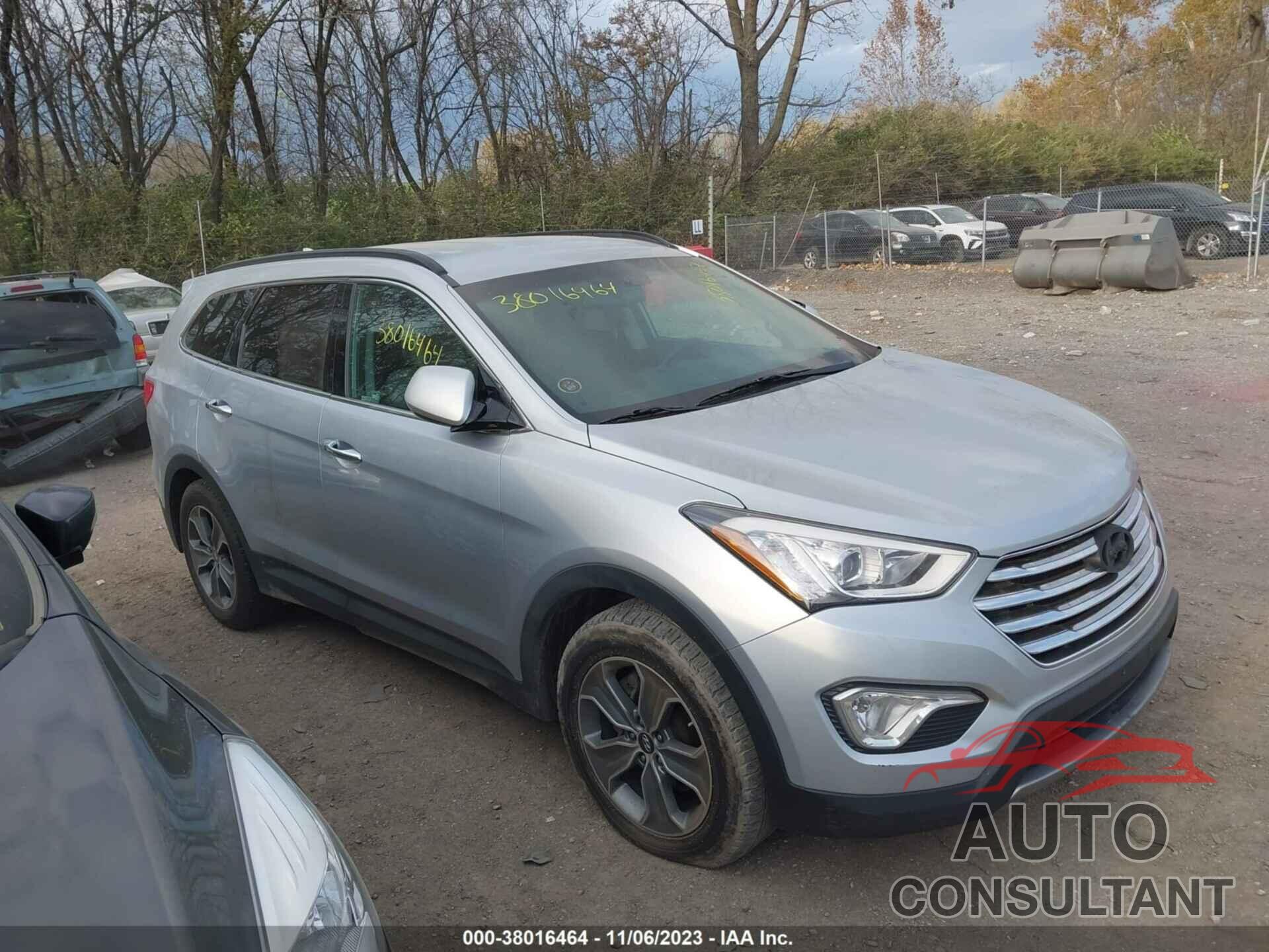 HYUNDAI SANTA FE 2016 - KM8SMDHF9GU156789