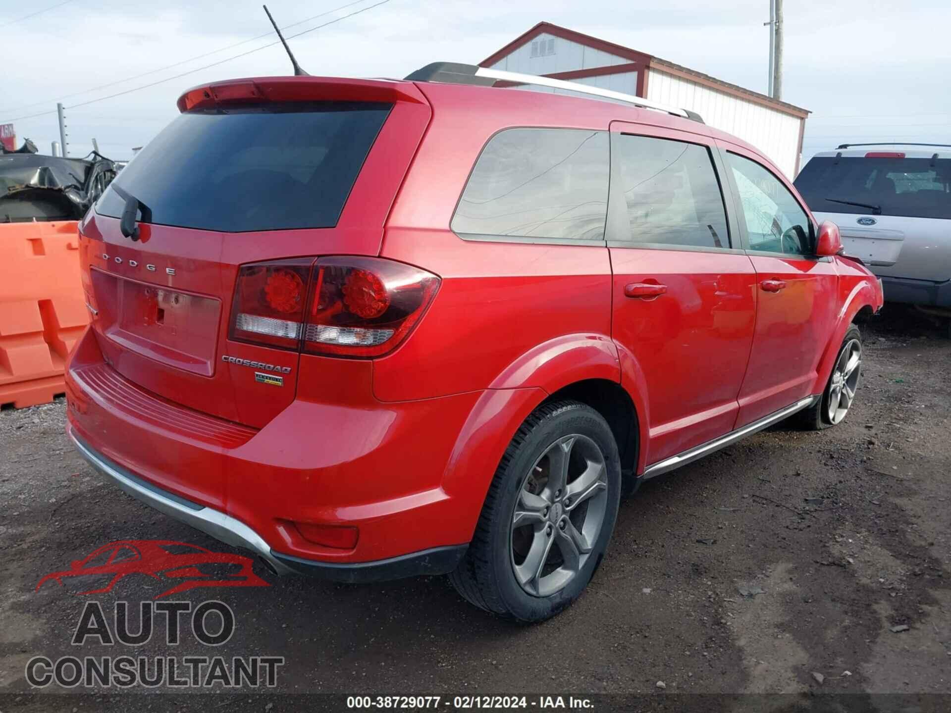 DODGE JOURNEY 2017 - 3C4PDCGG1HT542892