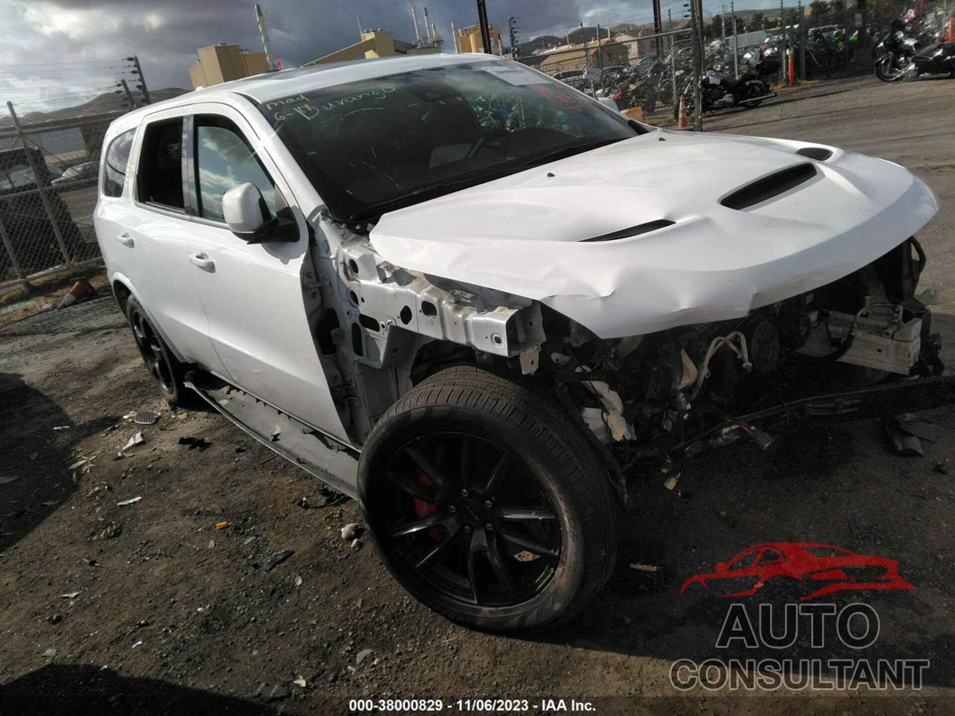 DODGE DURANGO 2018 - 1C4SDJGJ7JC222164
