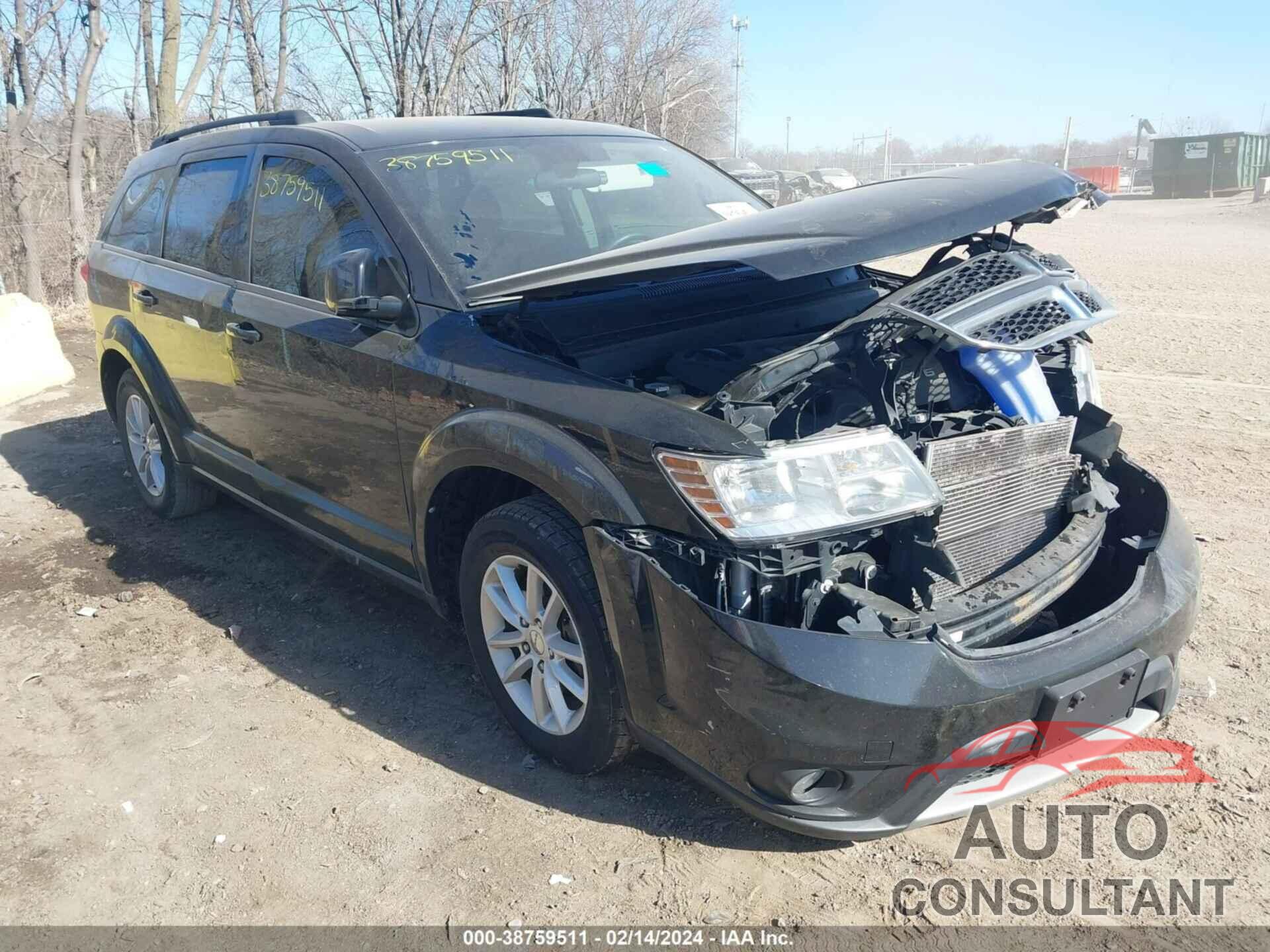 DODGE JOURNEY 2017 - 3C4PDCBG0HT572781