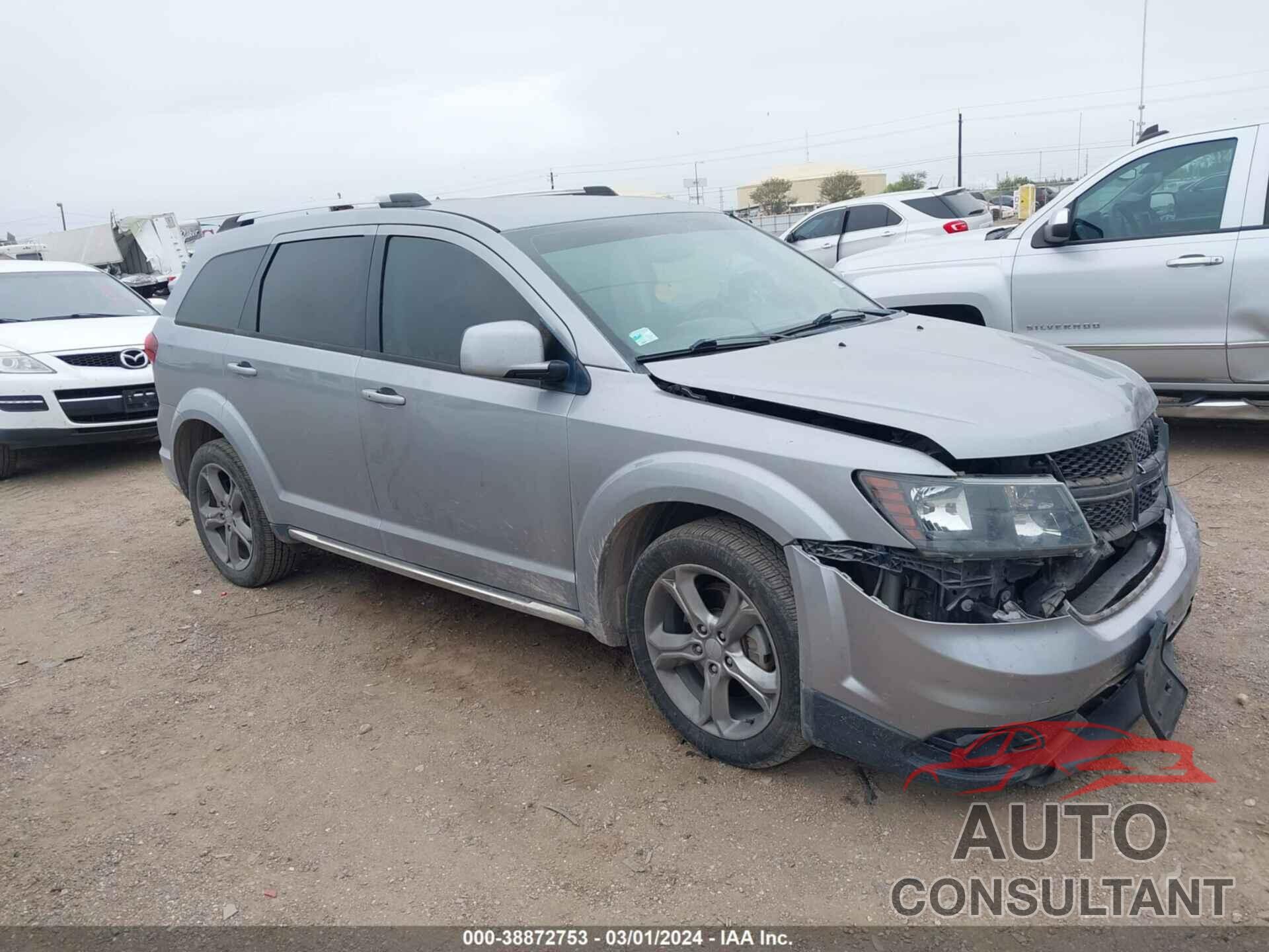 DODGE JOURNEY 2016 - 3C4PDCGB8GT143870