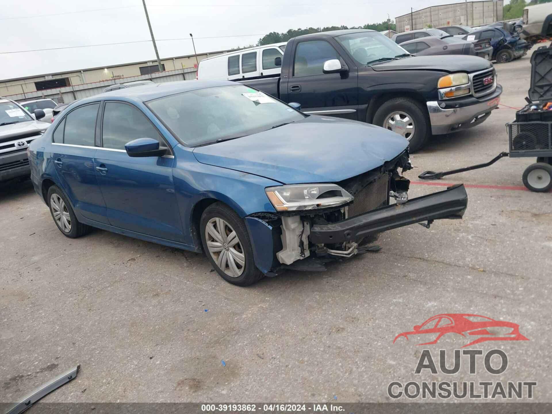 VOLKSWAGEN JETTA 2017 - 3VW2B7AJ8HM387180