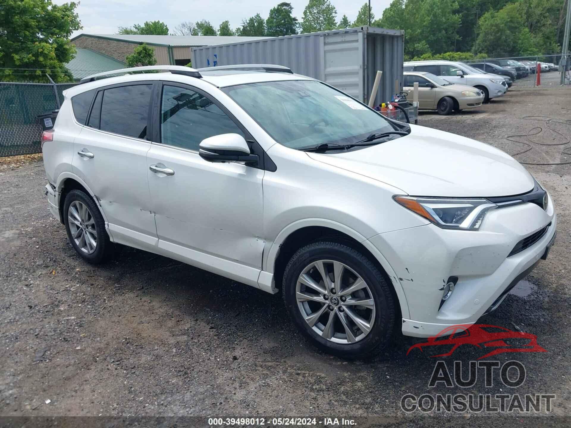 TOYOTA RAV4 2017 - 2T3DFREV5HW597307