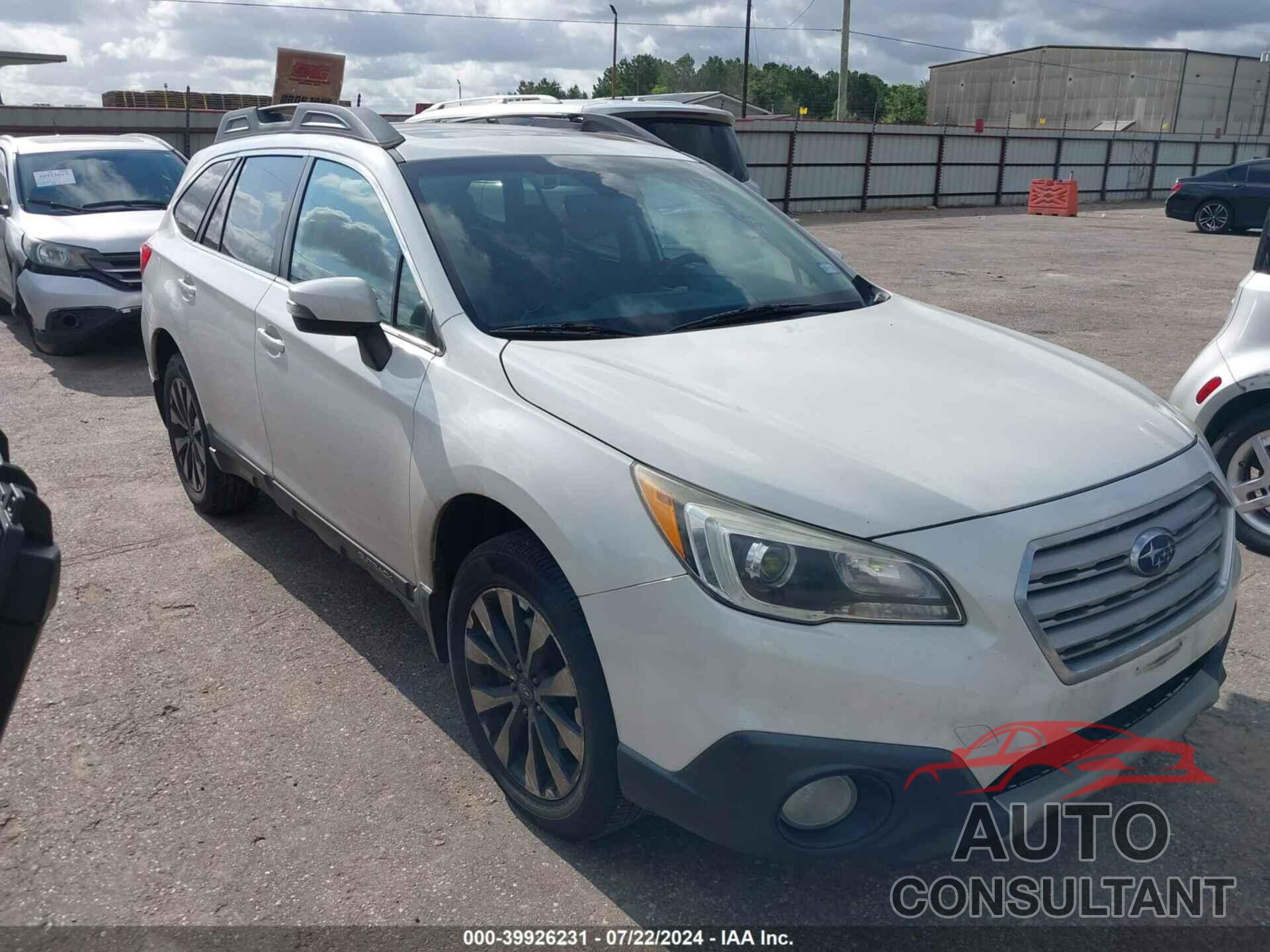 SUBARU OUTBACK 2017 - 4S4BSANC9H3221873