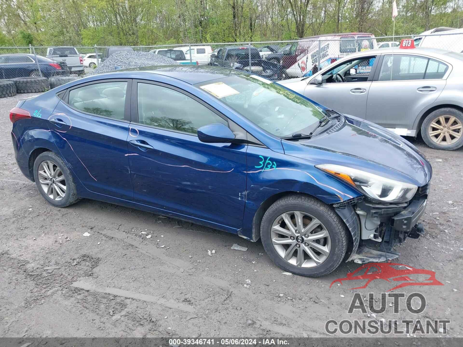 HYUNDAI ELANTRA 2016 - 5NPDH4AE1GH656524