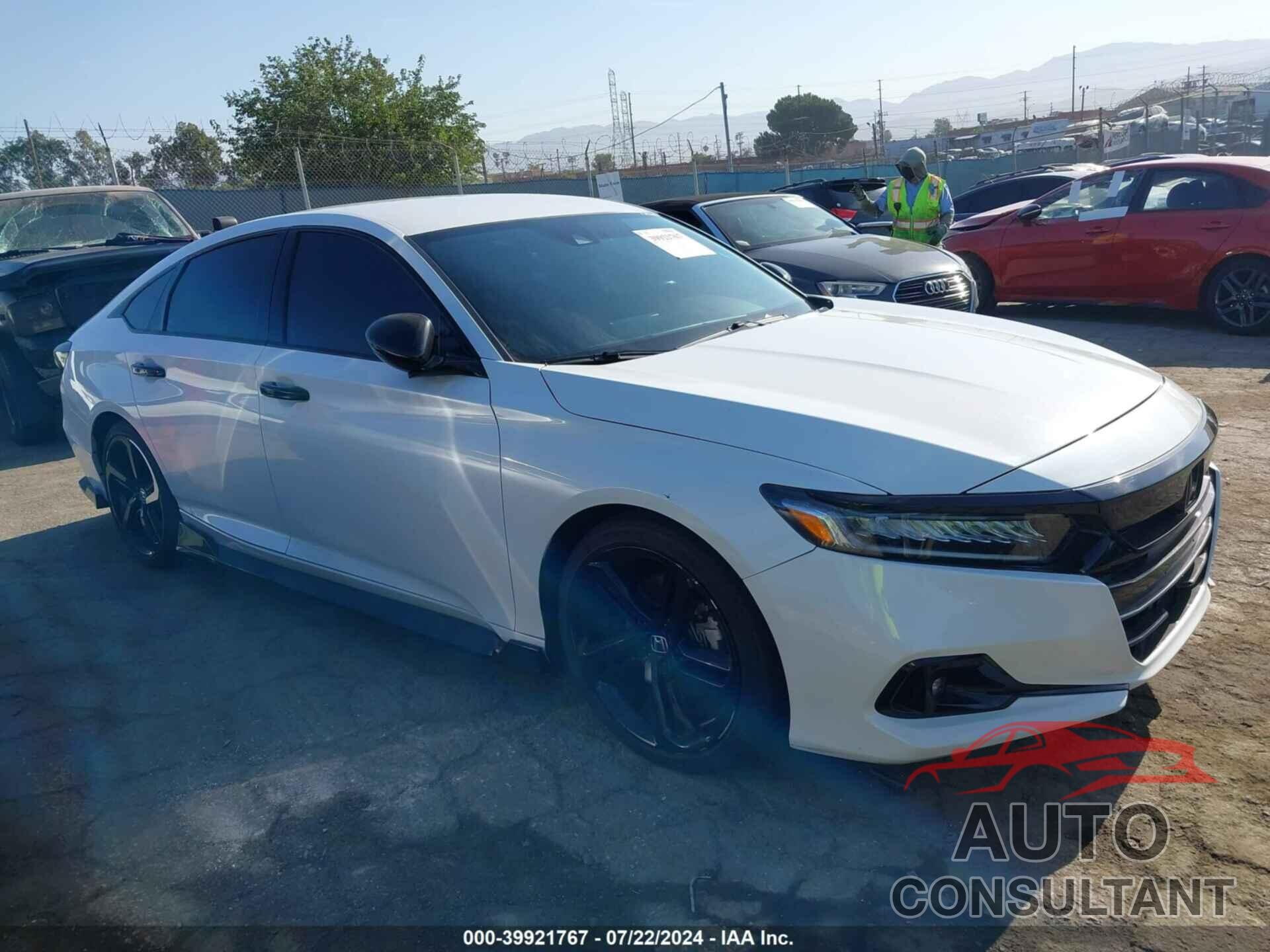 HONDA ACCORD 2021 - 1HGCV1F35MA072920