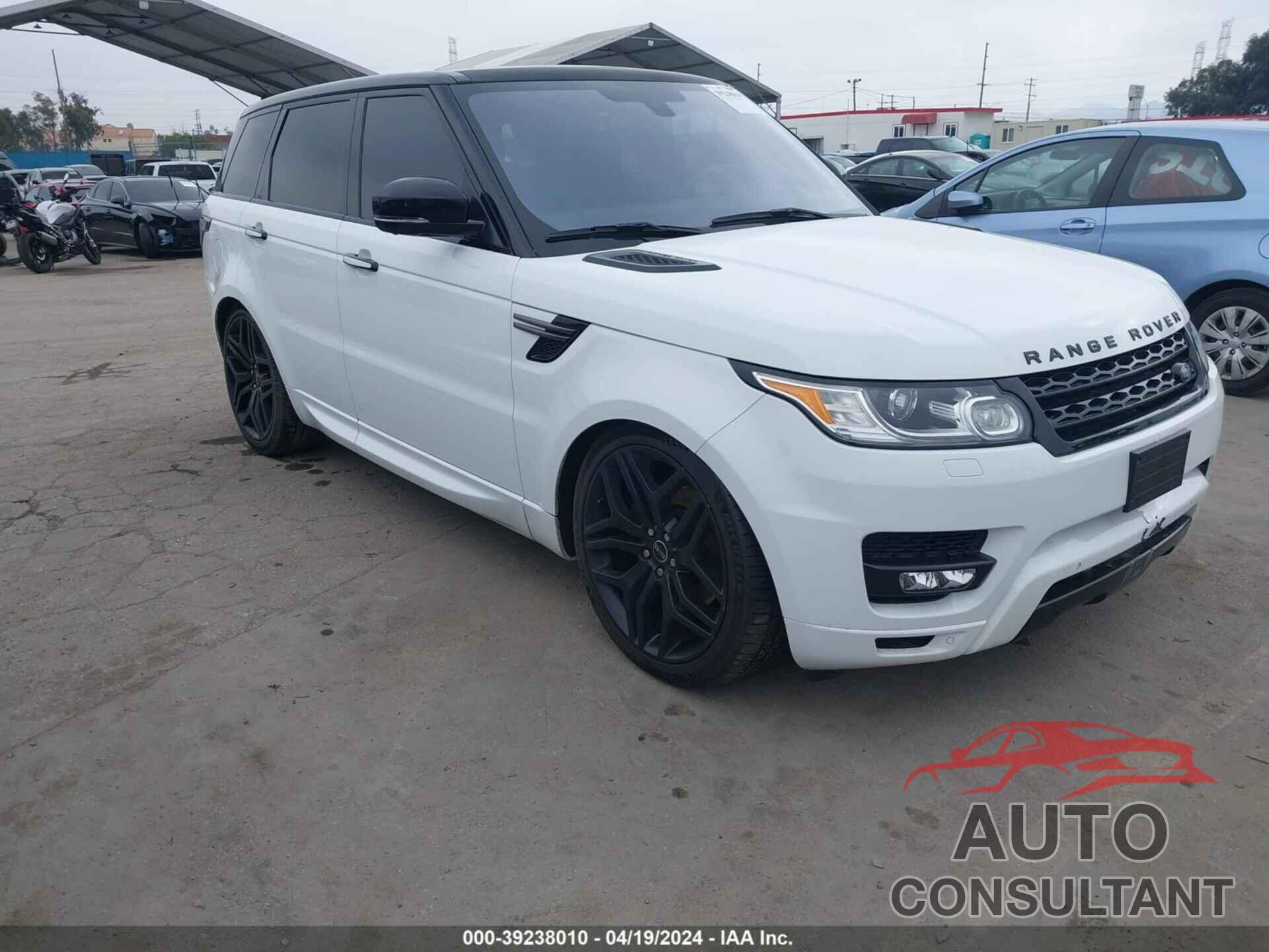 LAND ROVER RANGE ROVER SPORT 2016 - SALWG2VF8GA635575