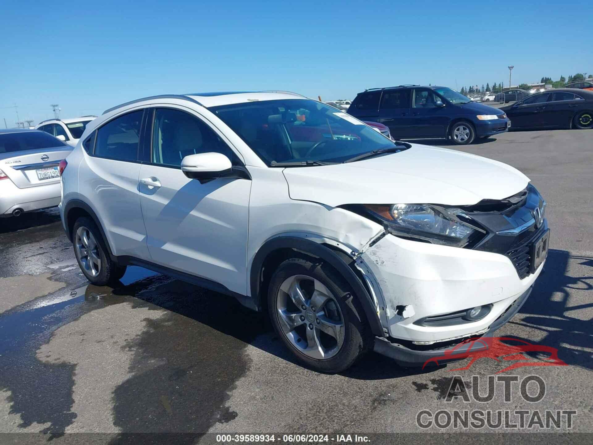 HONDA HR-V 2017 - 3CZRU6H72HM730012