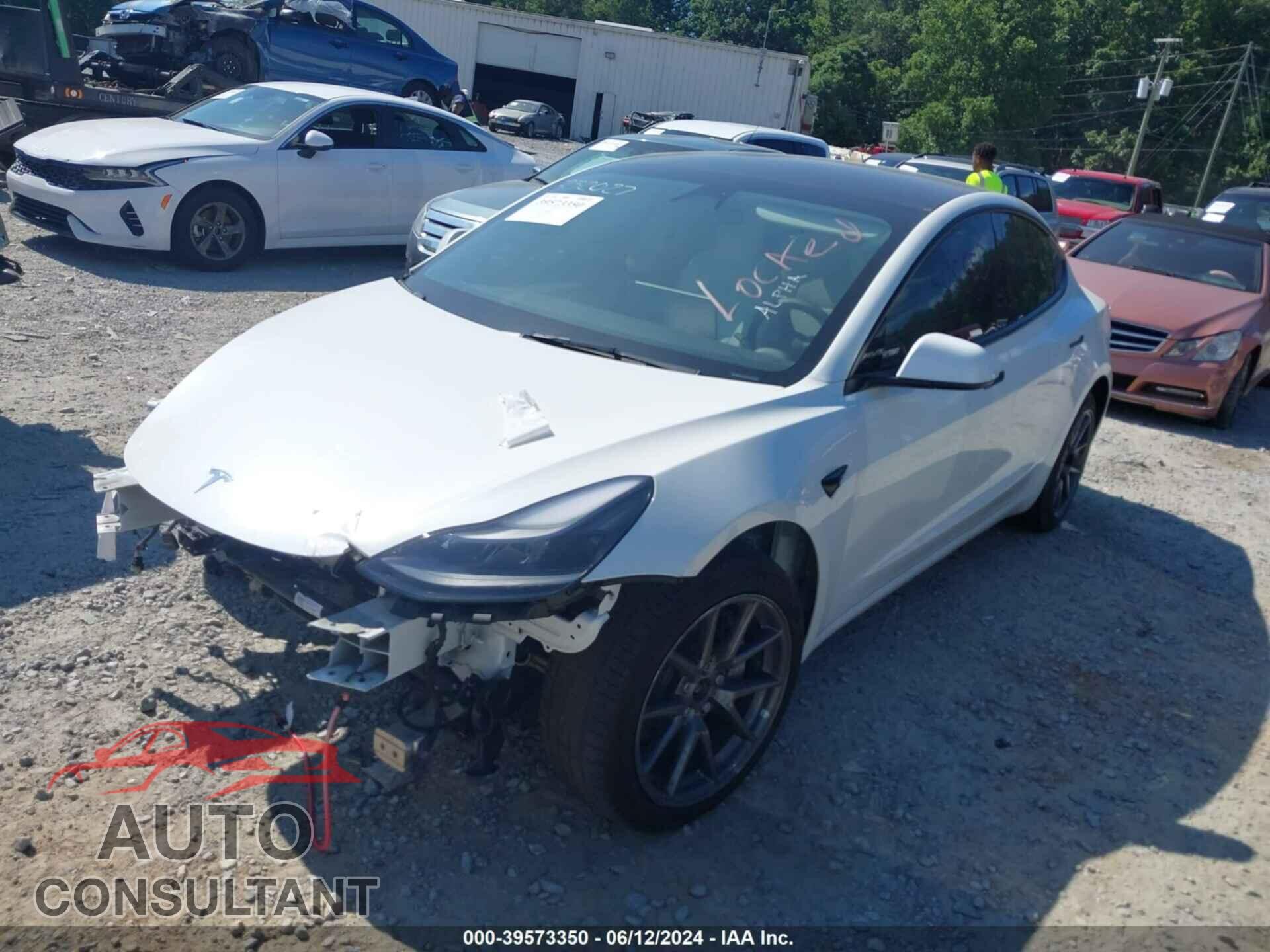 TESLA MODEL 3 2022 - 5YJ3E1EB2NF332027