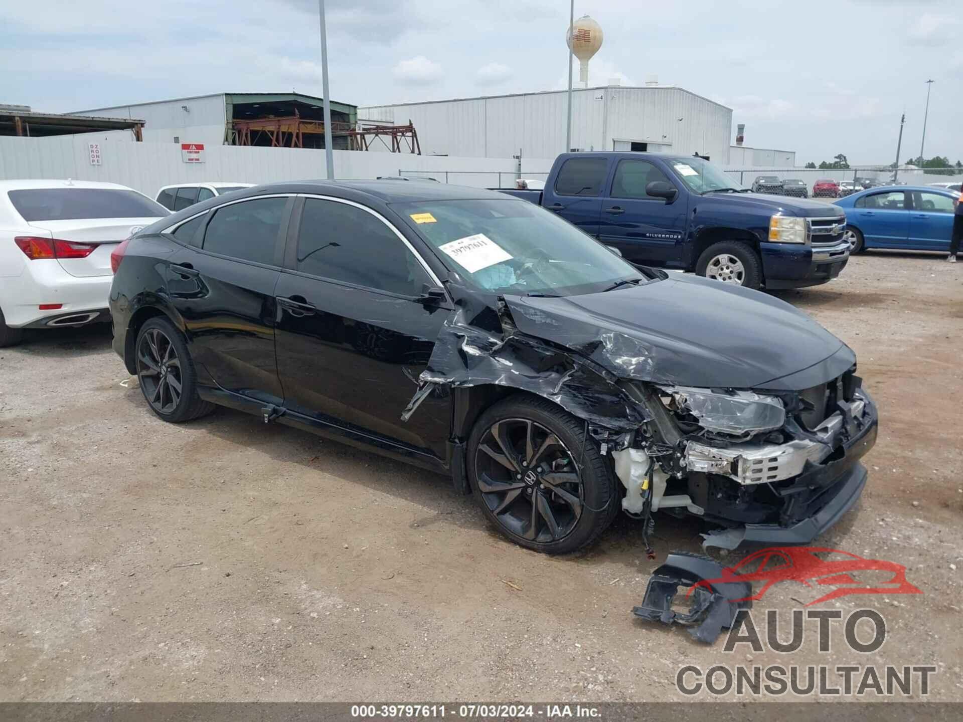 HONDA CIVIC 2019 - 19XFC2F87KE041147