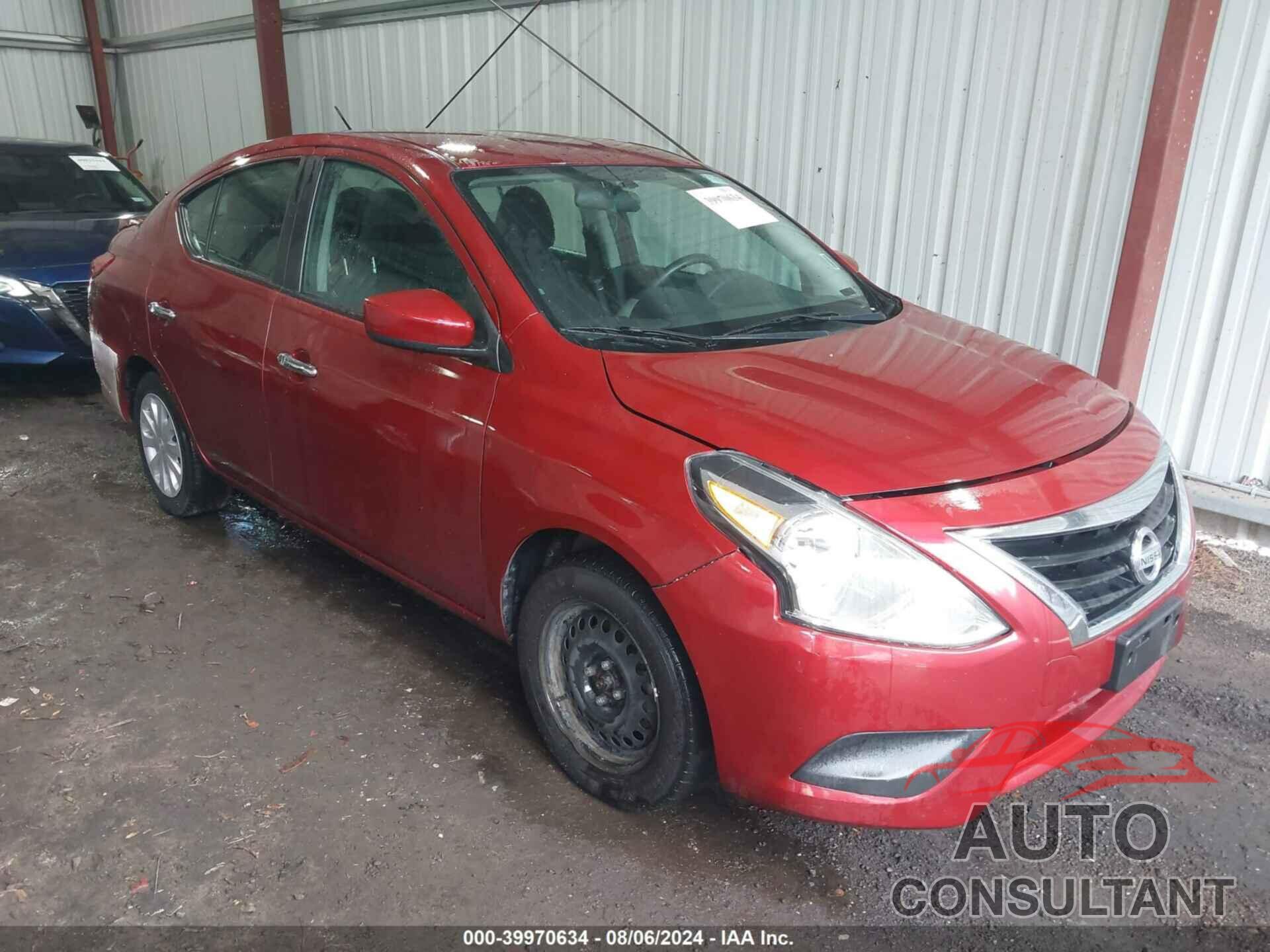 NISSAN VERSA 2019 - 3N1CN7AP0KL865997