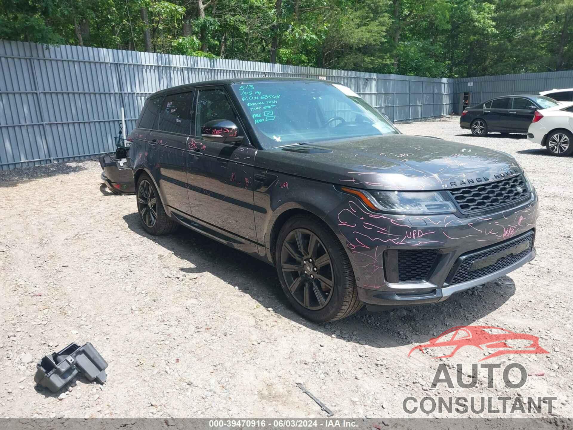 LAND ROVER RANGE ROVER SPORT 2022 - SALWR2SU4NA232588