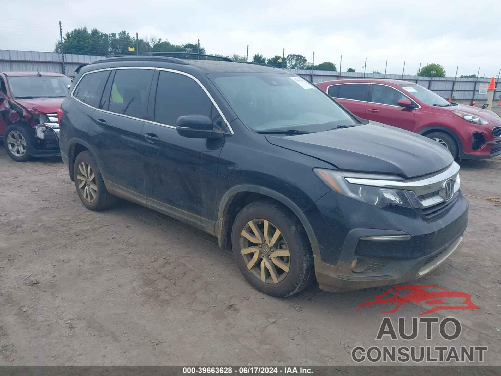 HONDA PILOT 2019 - 5FNYF6H53KB024236