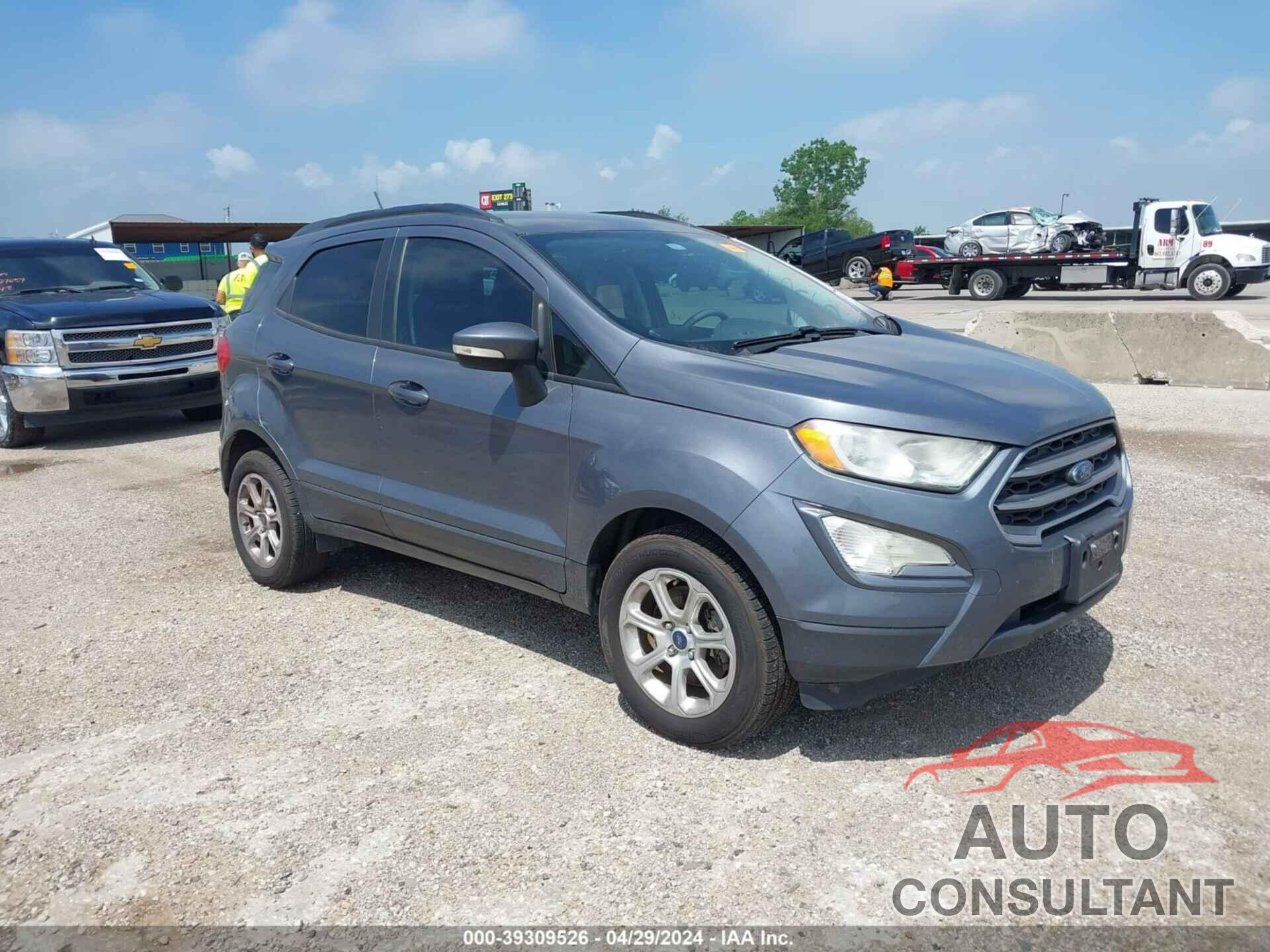 FORD ECOSPORT 2018 - MAJ3P1TE6JC168754