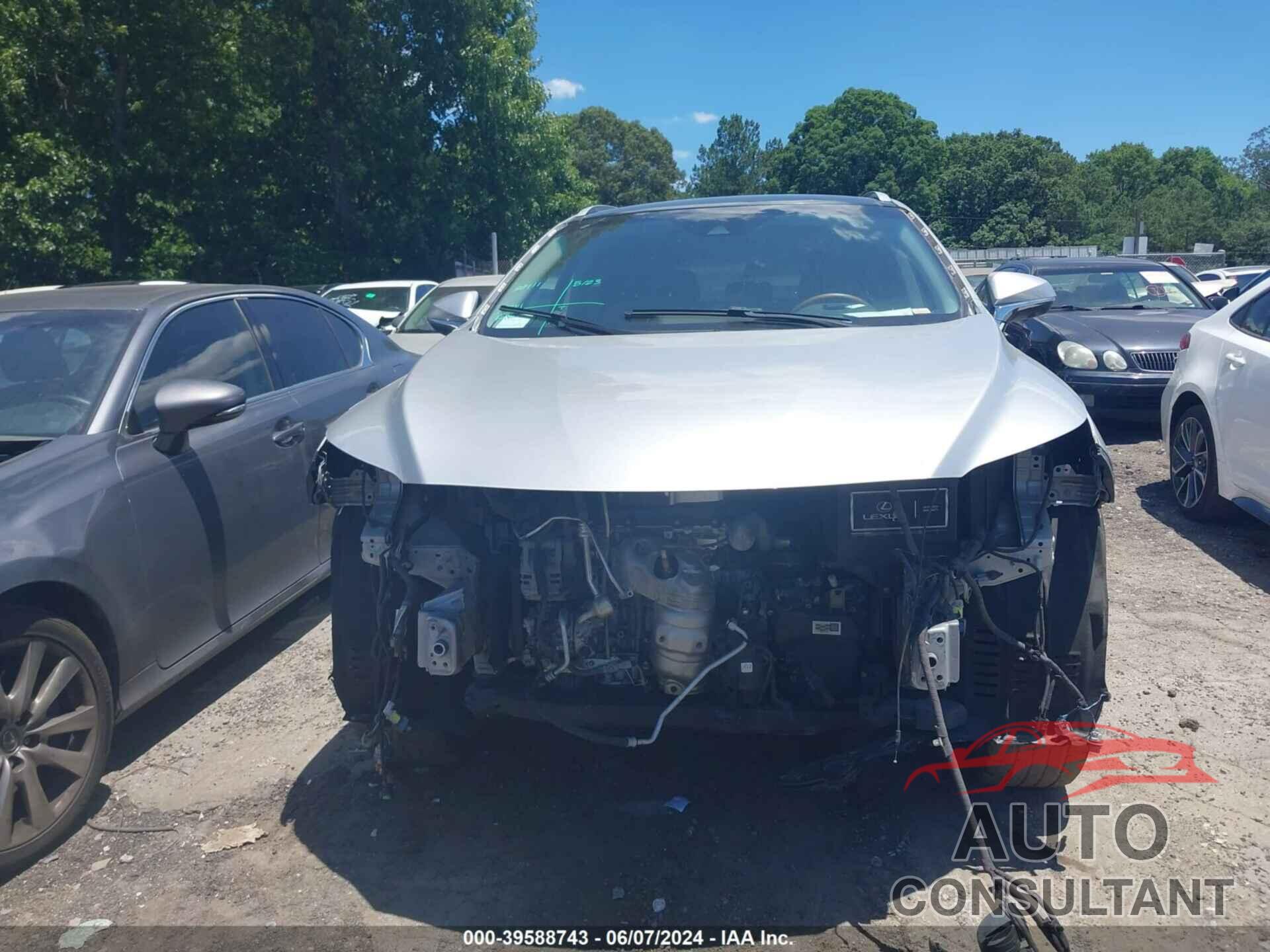 LEXUS RX 350 2016 - 2T2ZZMCA0GC029907