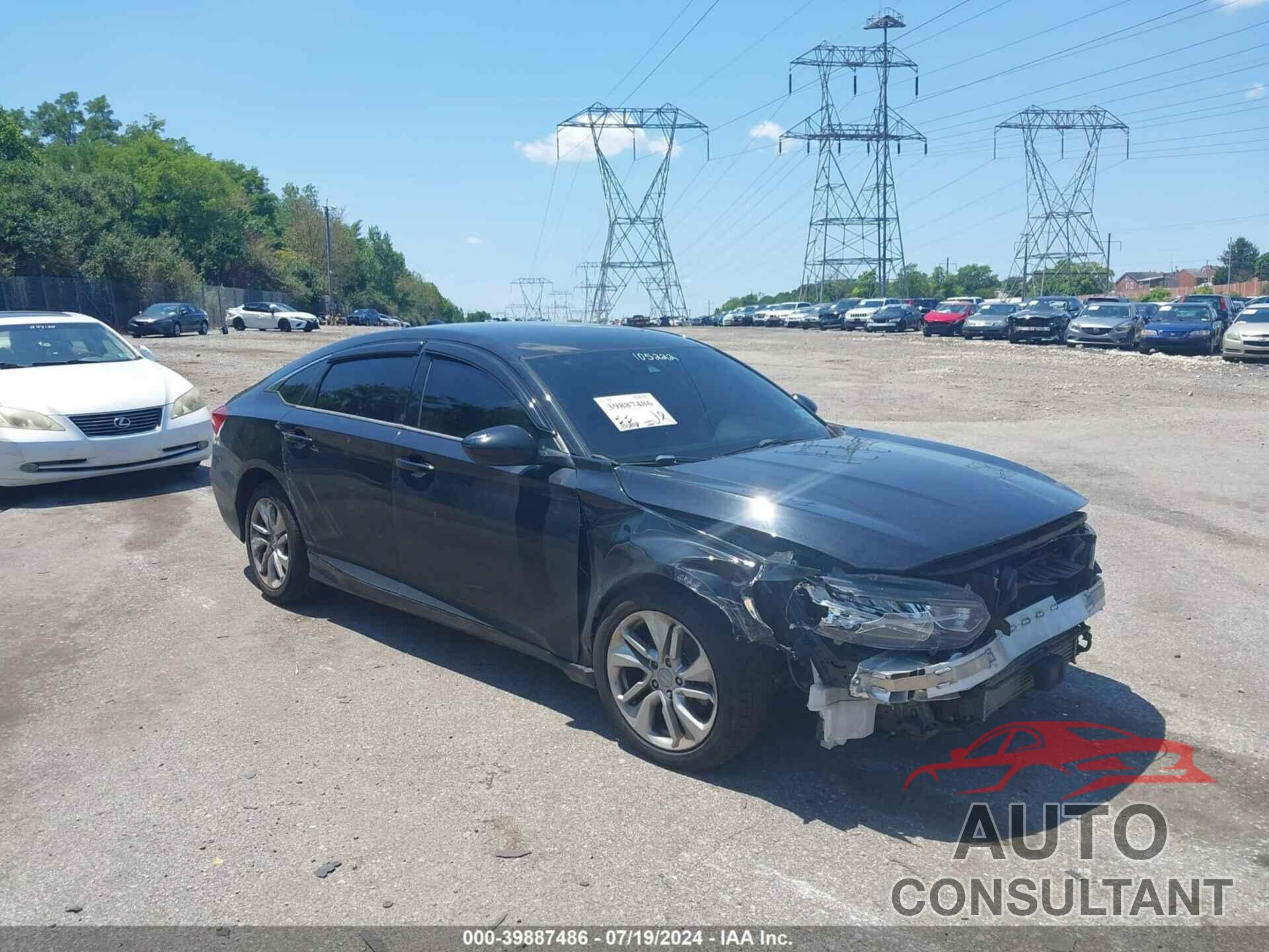 HONDA ACCORD 2019 - 1HGCV1F10KA105222