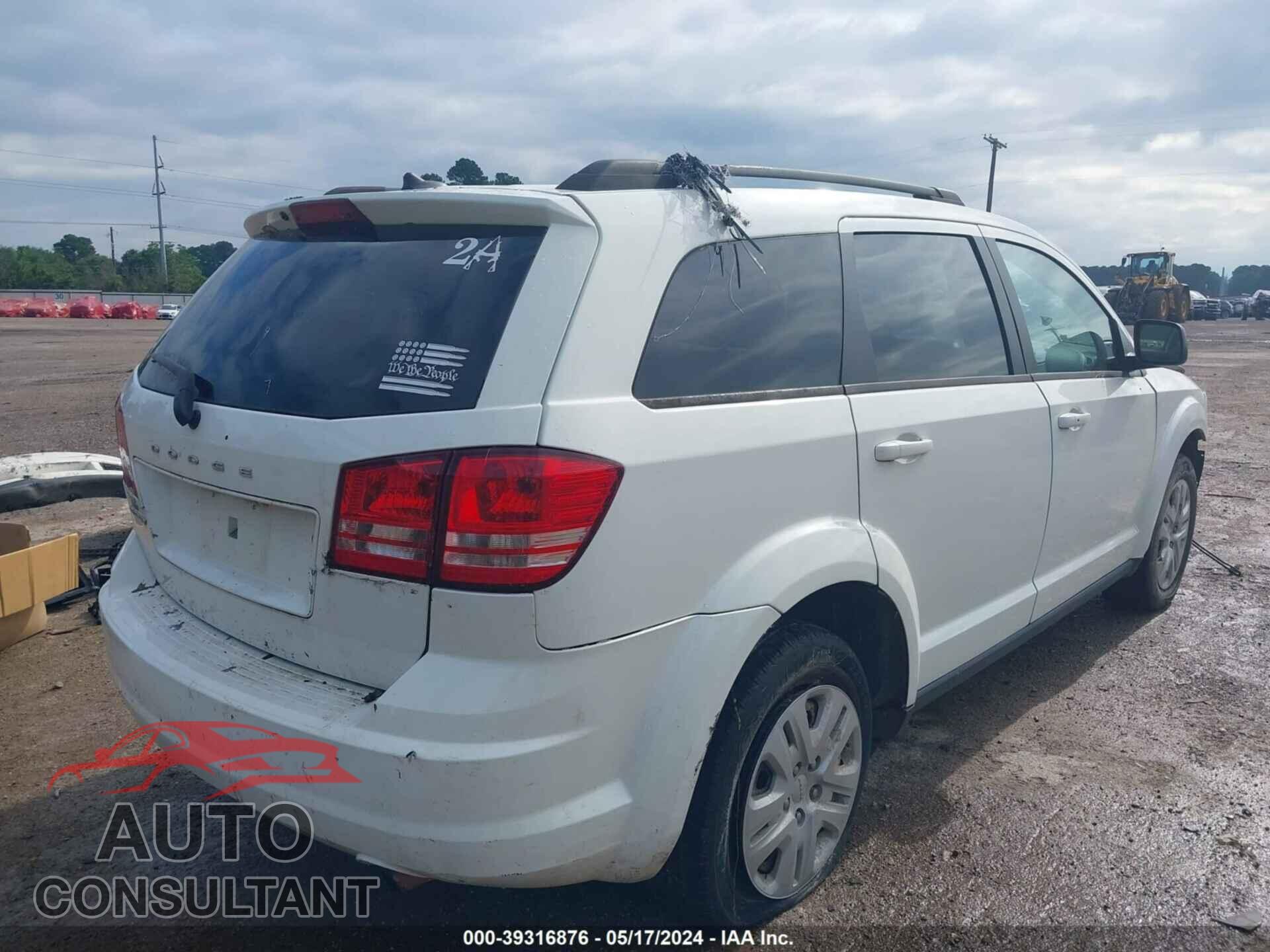 DODGE JOURNEY 2017 - 3C4PDCAB0HT539267