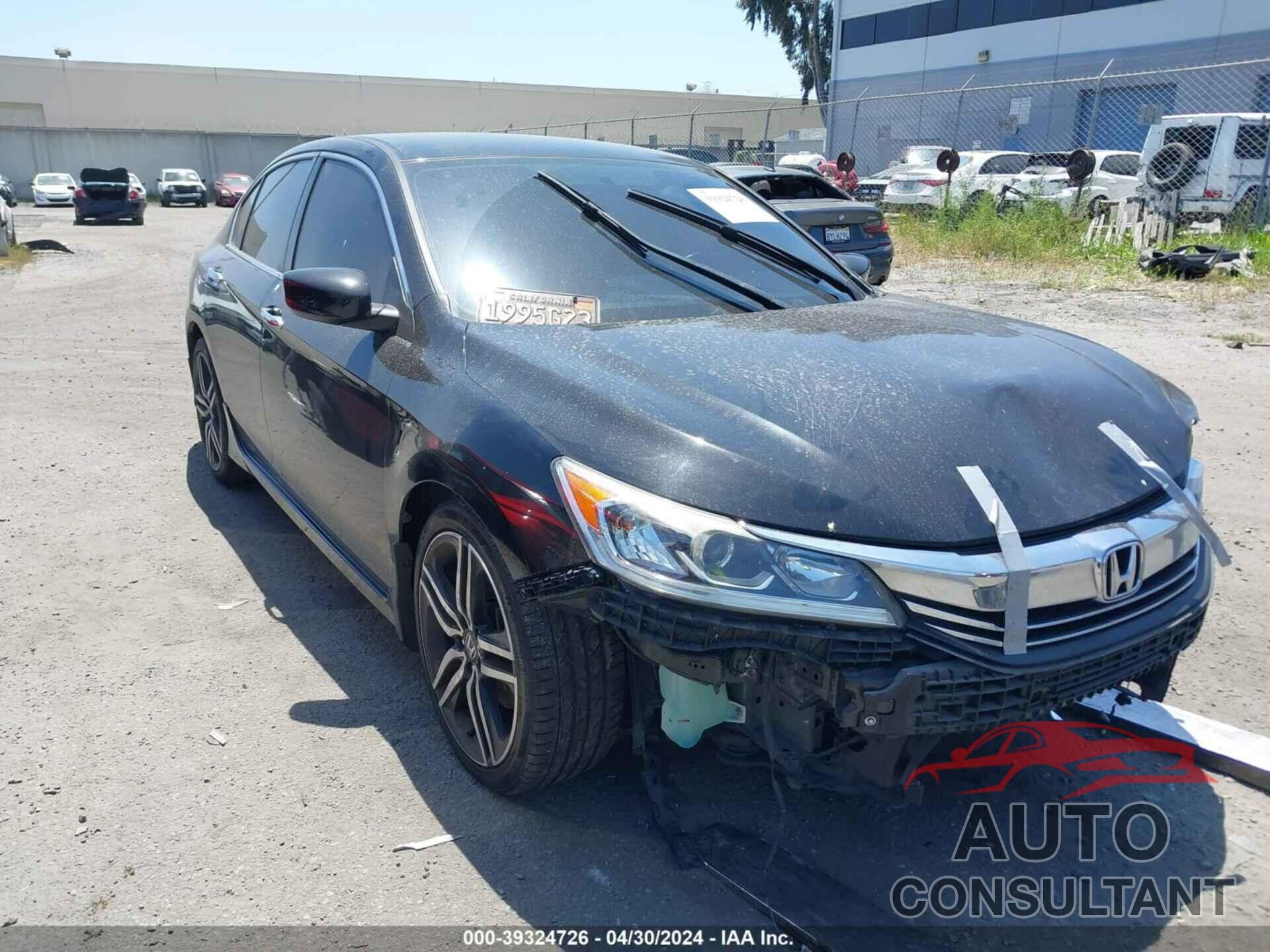 HONDA ACCORD 2016 - 1HGCR2F53GA187662