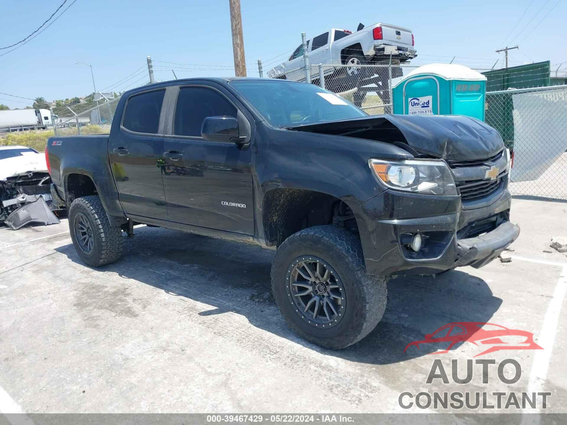 CHEVROLET COLORADO 2019 - 1GCGTDEN3K1119515