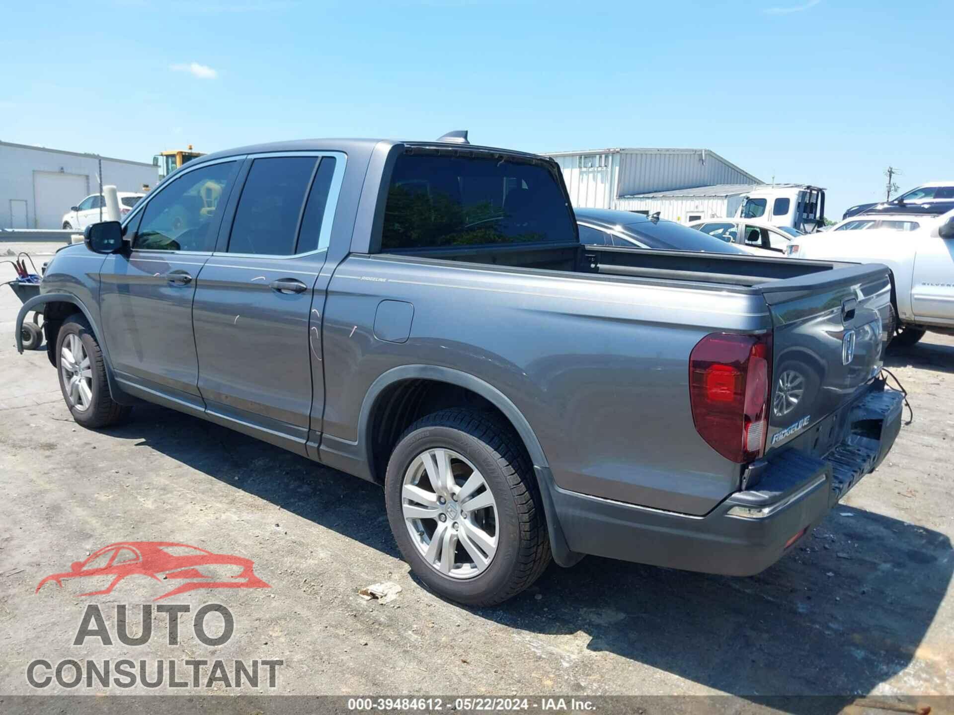 HONDA RIDGELINE 2017 - 5FPYK3F29HB017956