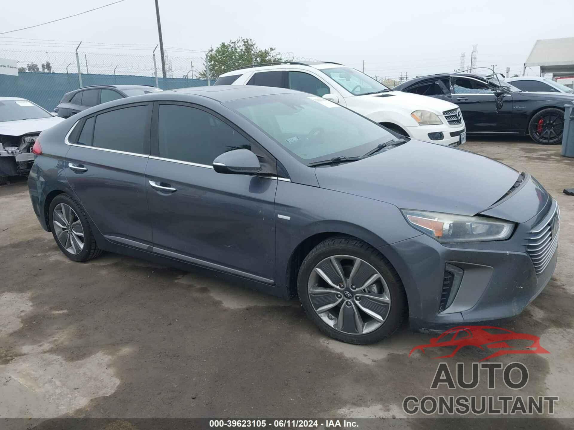 HYUNDAI IONIQ HYBRID 2019 - KMHC85LC6KU111135