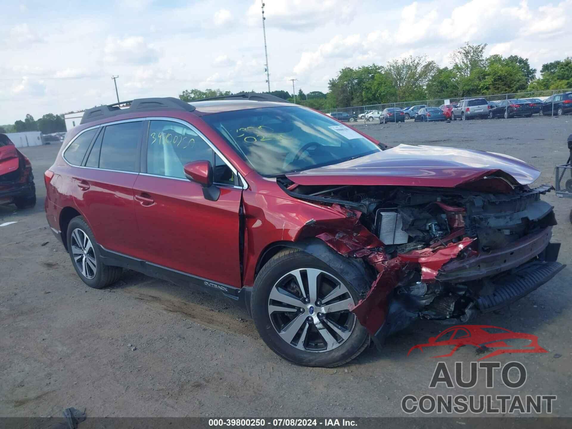 SUBARU OUTBACK 2019 - 4S4BSENC2K3220451