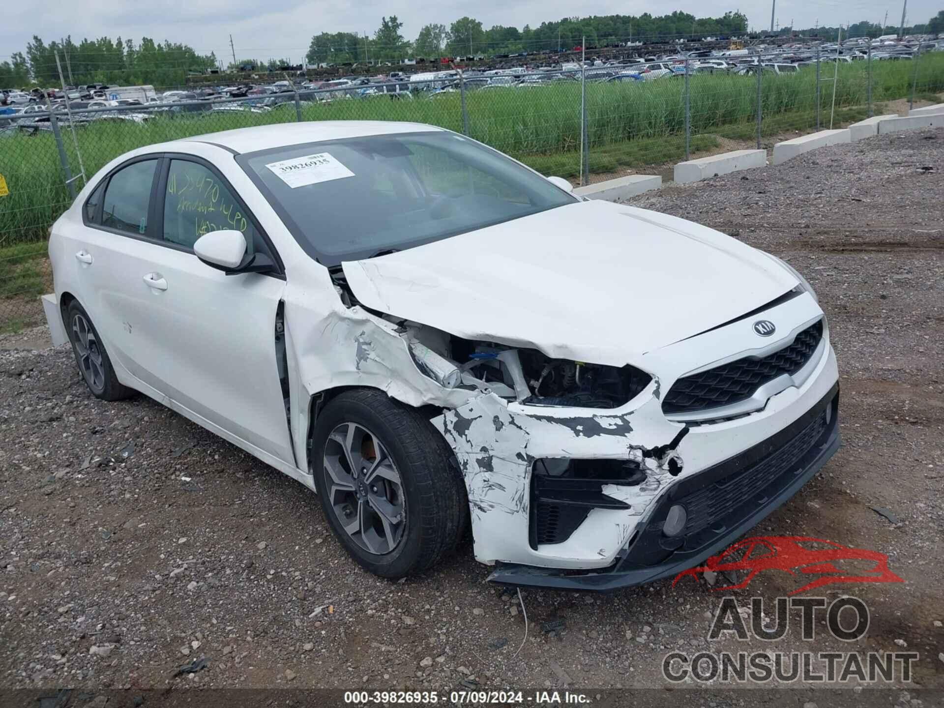 KIA FORTE 2020 - 3KPF24AD8LE221760