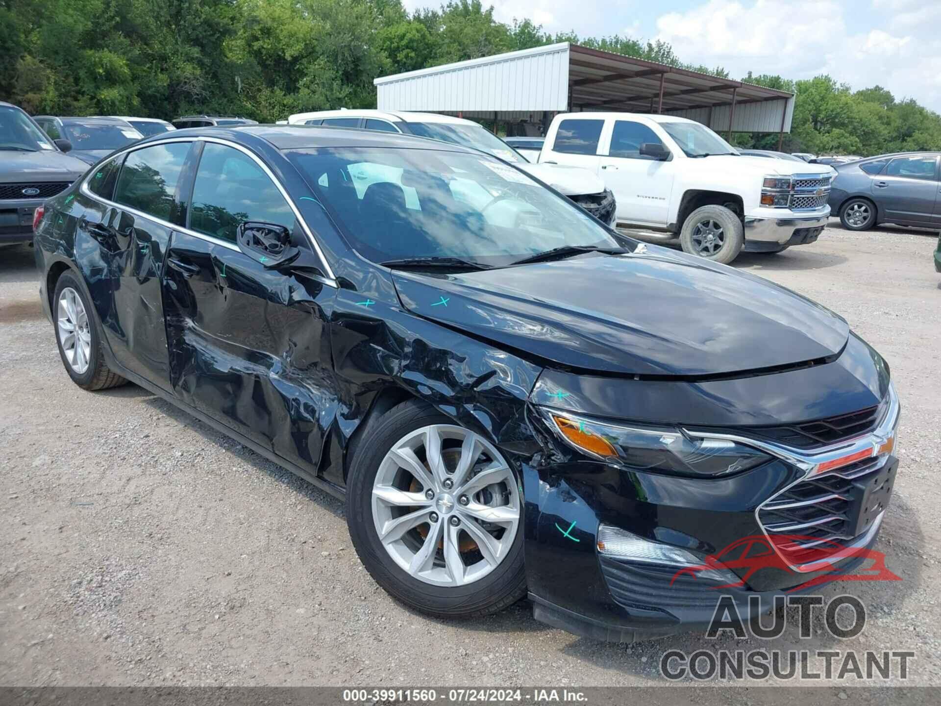 CHEVROLET MALIBU 2020 - 1G1ZD5ST3LF099942