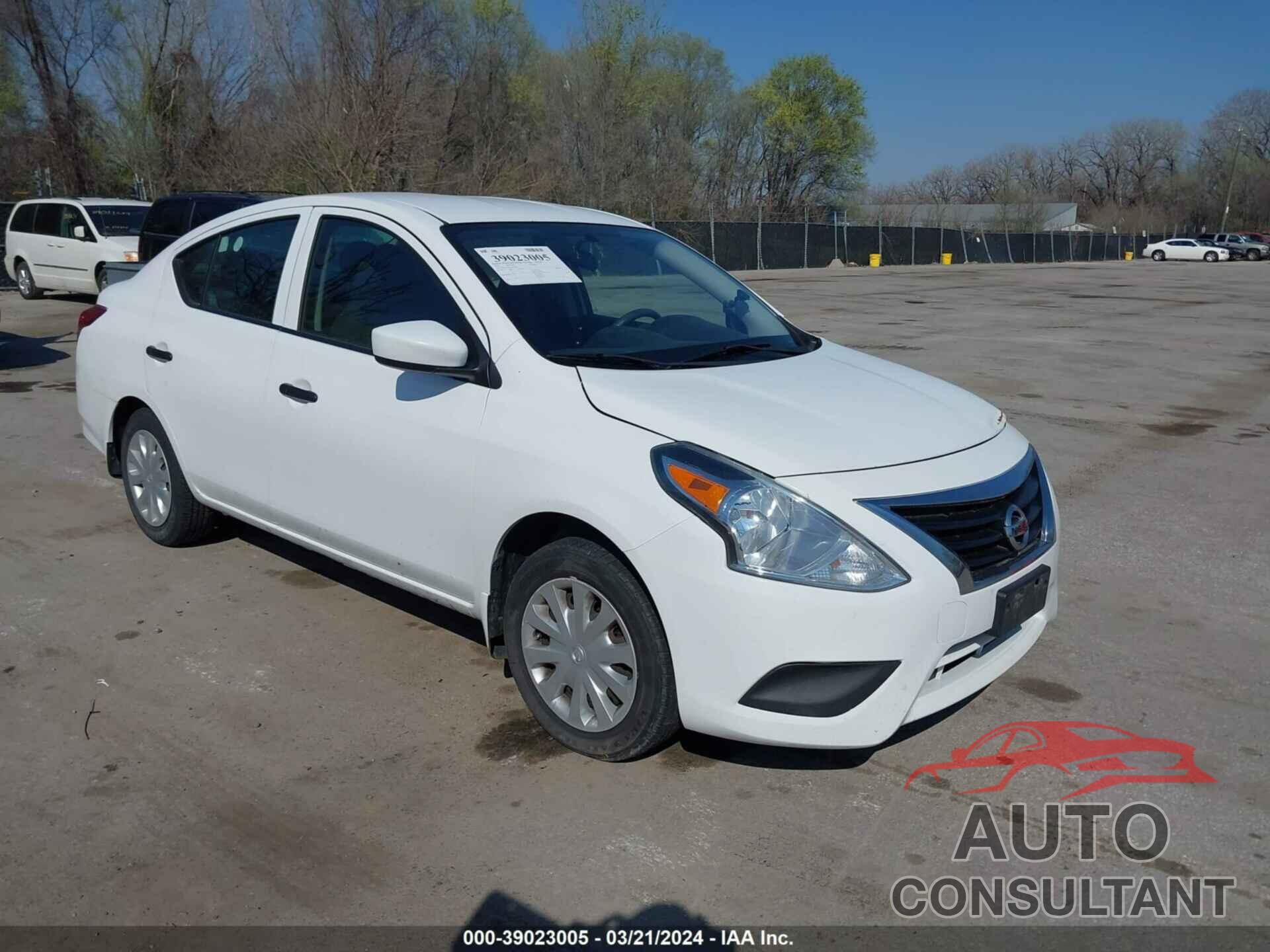 NISSAN VERSA 2016 - 3N1CN7AP7GL844670