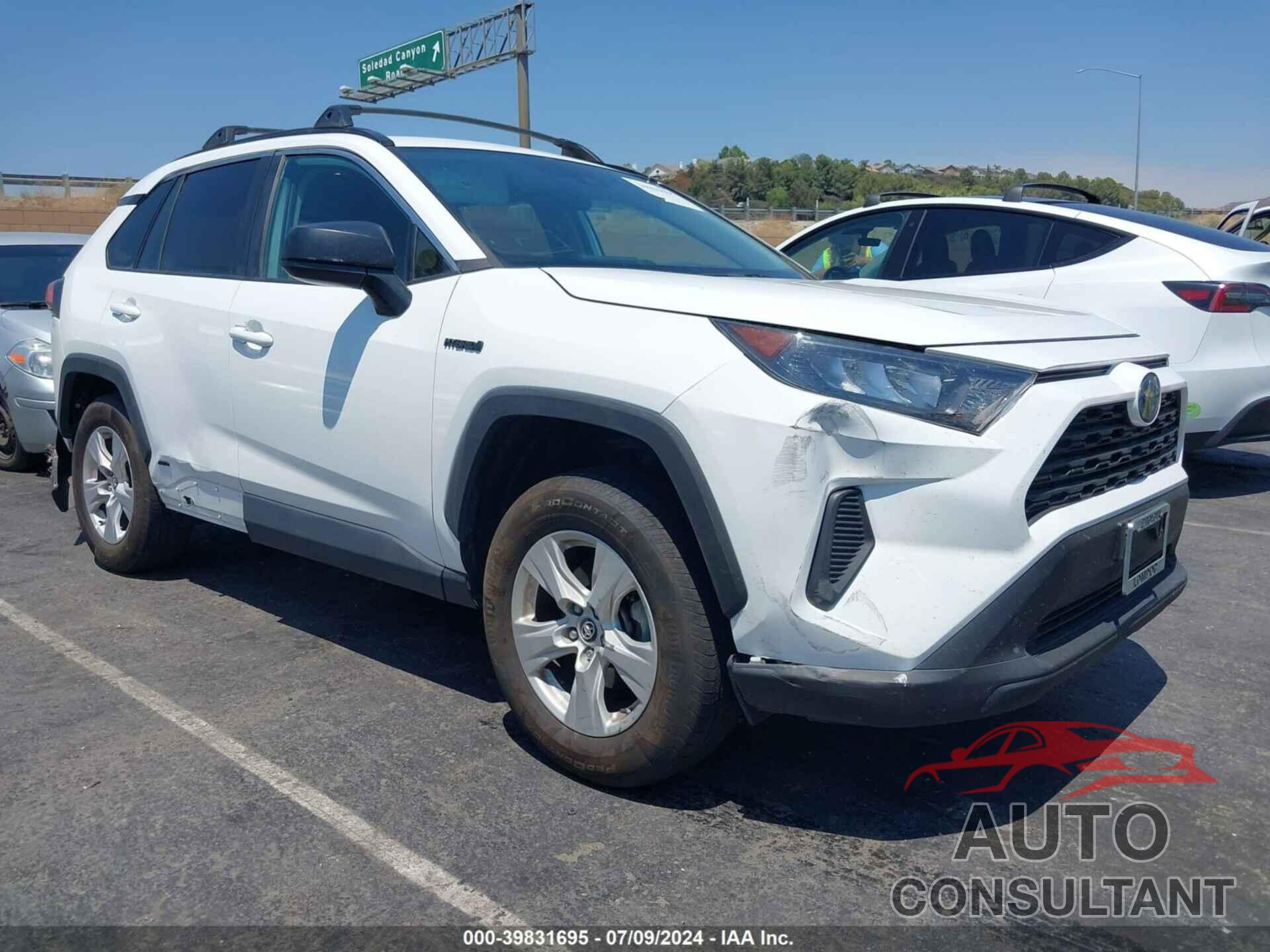 TOYOTA RAV4 HYBRID 2021 - 4T3L6RFV7MU022789